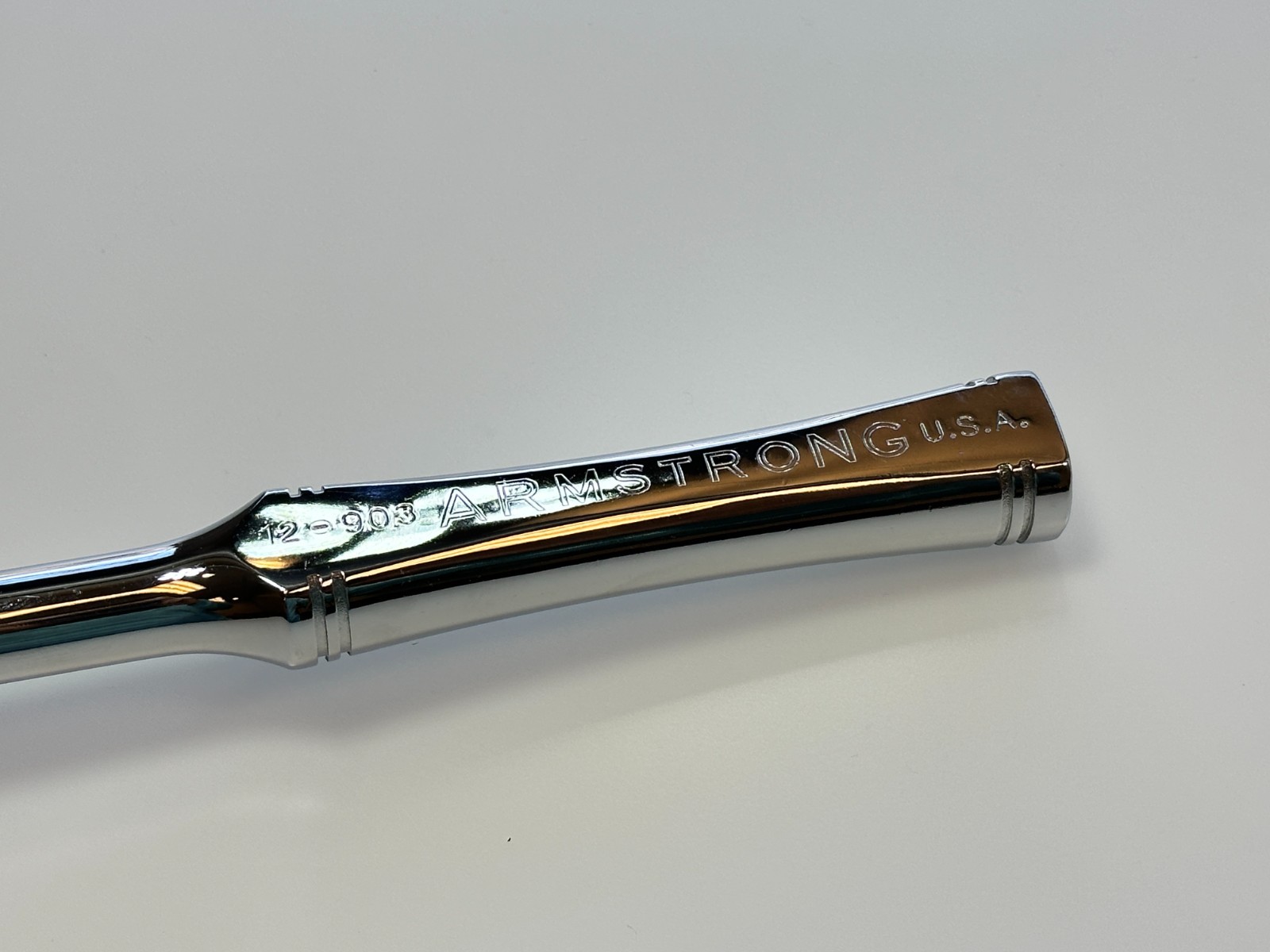 Armstrong Tools USA 12-903 1/2″ Drive Full Polished Chrome Plated Ratchet (NOS)