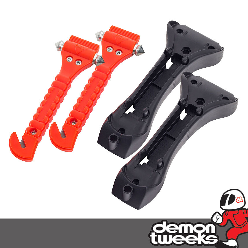 Pitking Products Glass Hammer/Harness Cutter Emergency Tools, Pack of 2