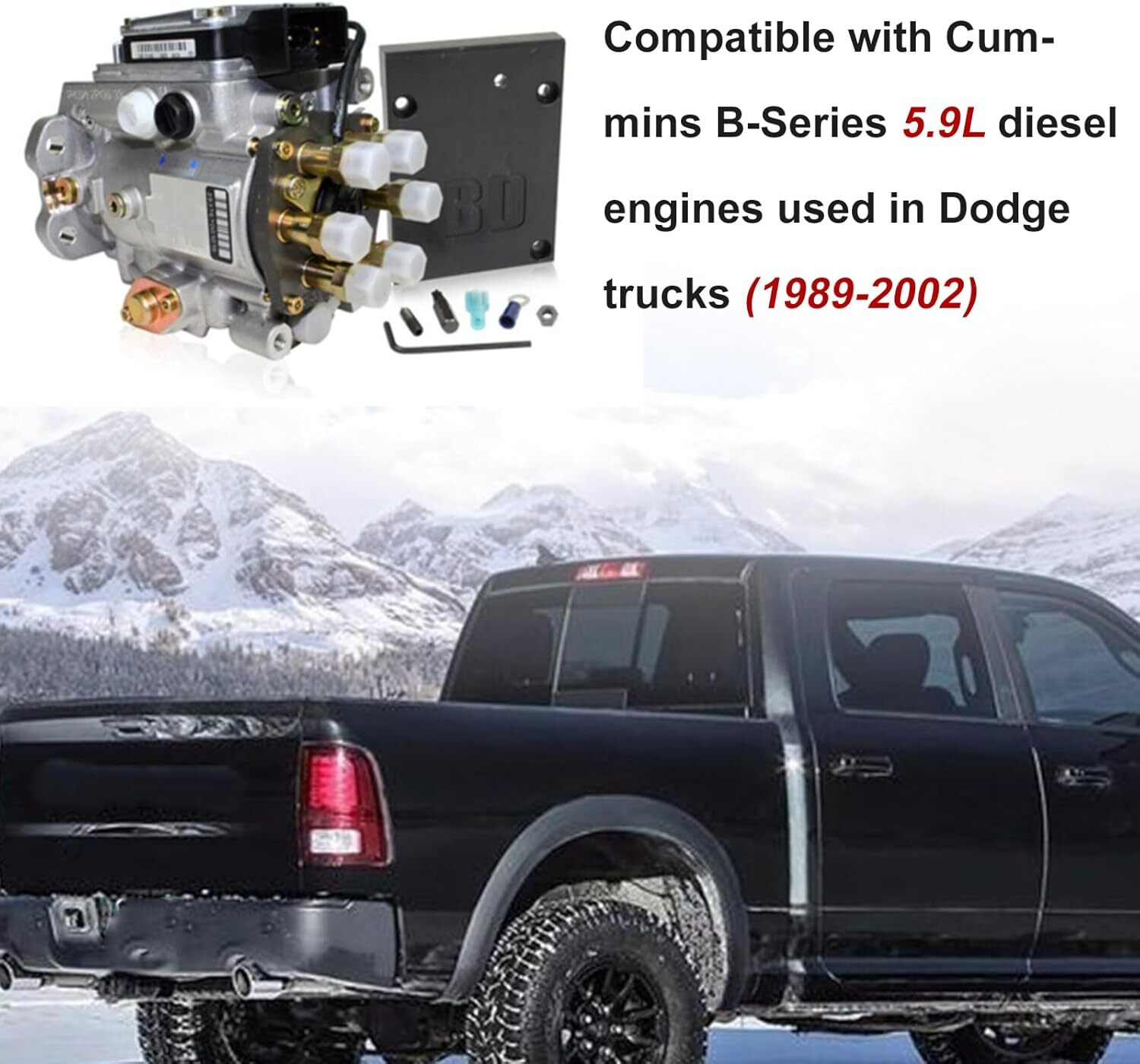 Cummins Engine Barring Tool Injection Pump Gear Puller Lock Nut Wrench Fit Dodge