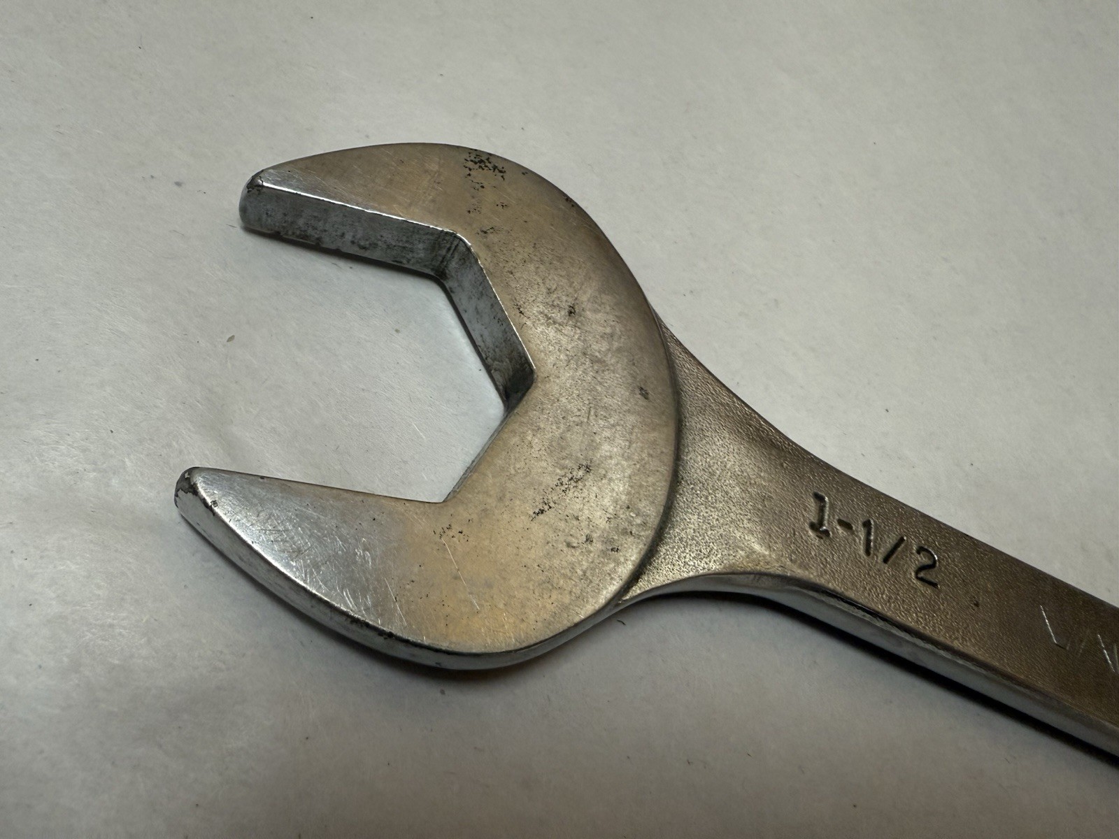1-1/2″ USA Vanadium Tool Co Ohio SAE 4 Way Open End Angle Wrench AD-24 Line