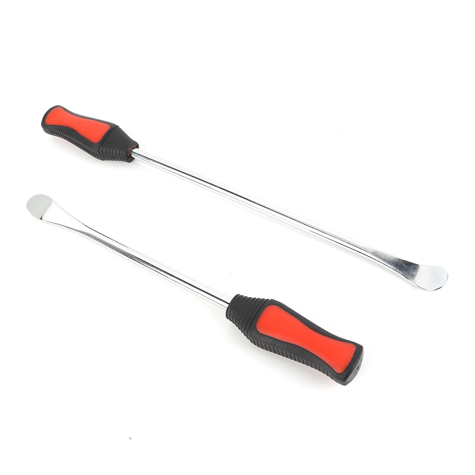 Car 2pcs Tire Spoons 11.81in 14.57in Carbon Steel Ergonomic Handle Motorcycle