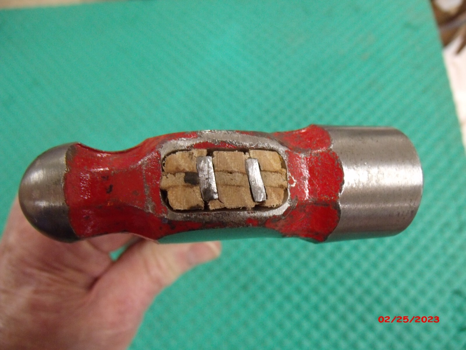 «PROTO» U.S.A. 12 OUNCE BALL PEIN HAMMER WITH NEW WOOD HANDLE