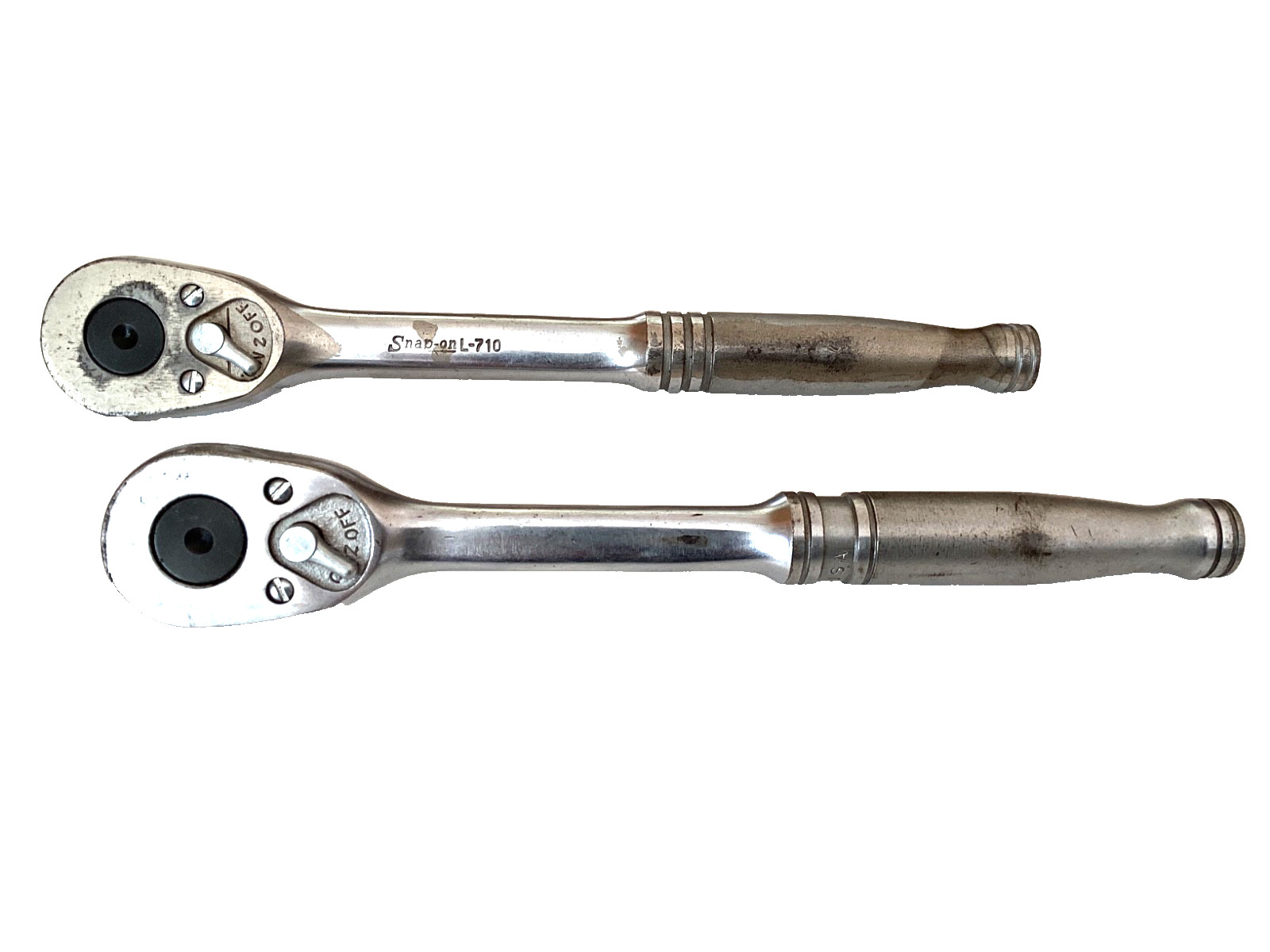 Snap On Tools USA L710 1/2” Drive Standard Handle Chrome Ratchet FRESH REBUILD