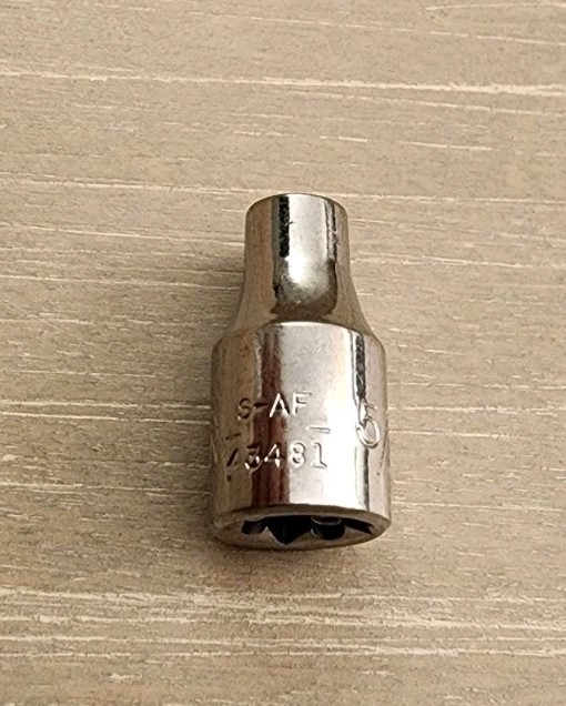 Craftsman 5/32″ Socket 6 Point 1/4″ Drive S-AF 43481