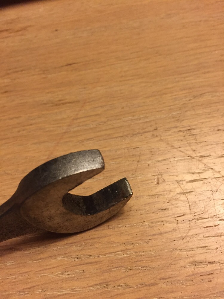 Williams Superrench Tool USA Vintage Open End 5/8-9/16 Wrench 7″Long Free Ship