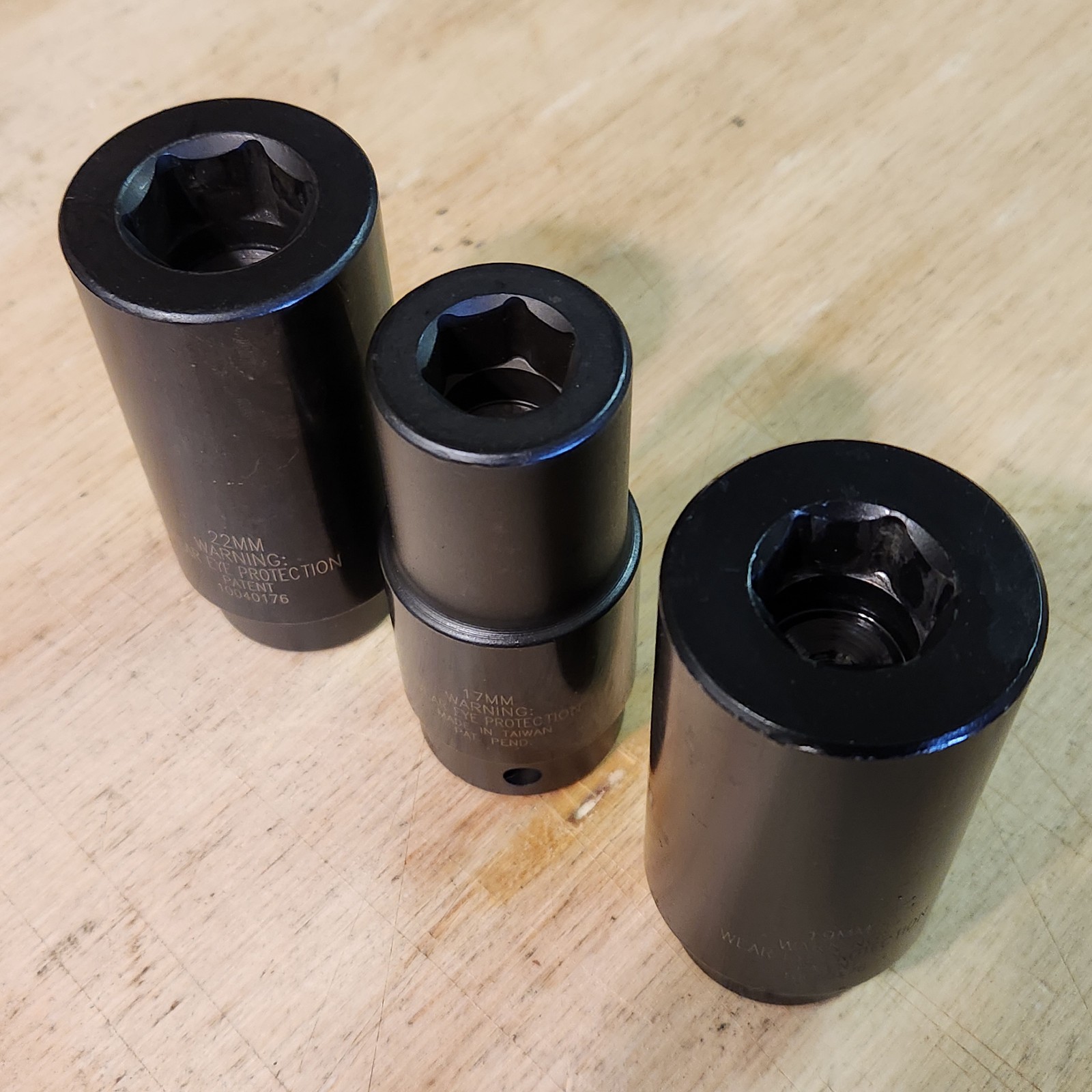 Lisle Harmonic Balancer Sockets 17mm 19mm 22mm 77060, 77080, 77110