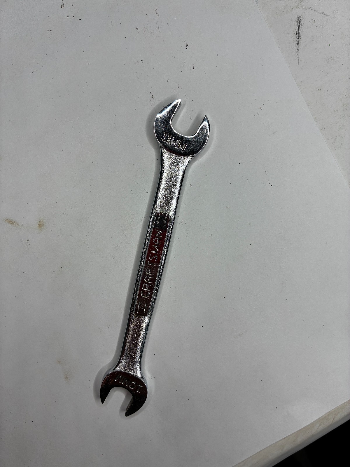 Craftsman 5 Piece Metric Open End Wrench Set 7mm-15mm Forged USA