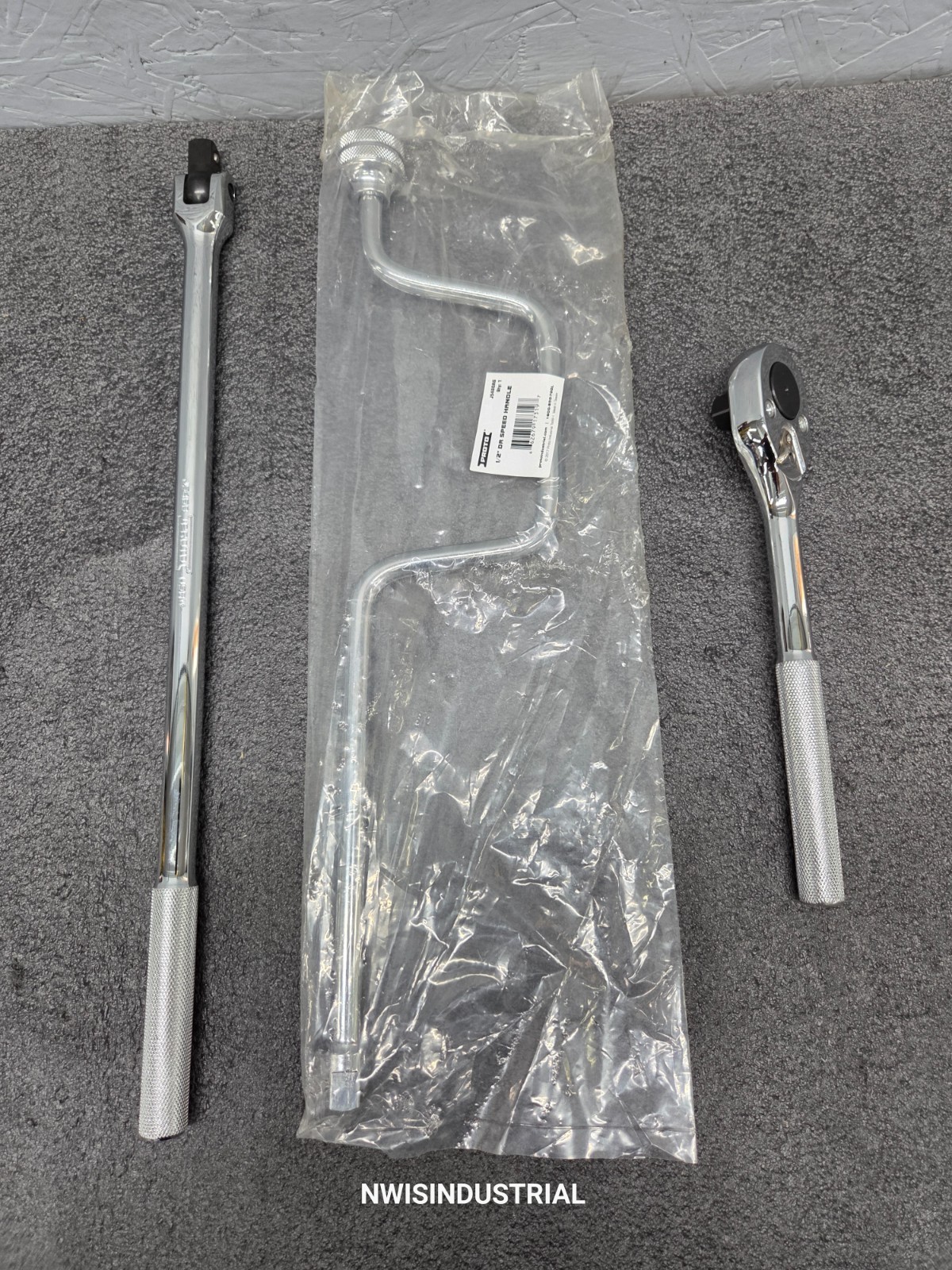 Lot of 3 – Proto 1/2′ Drive Tools, Breaker Bar J54678, J5480AC, 5449 Ratchet
