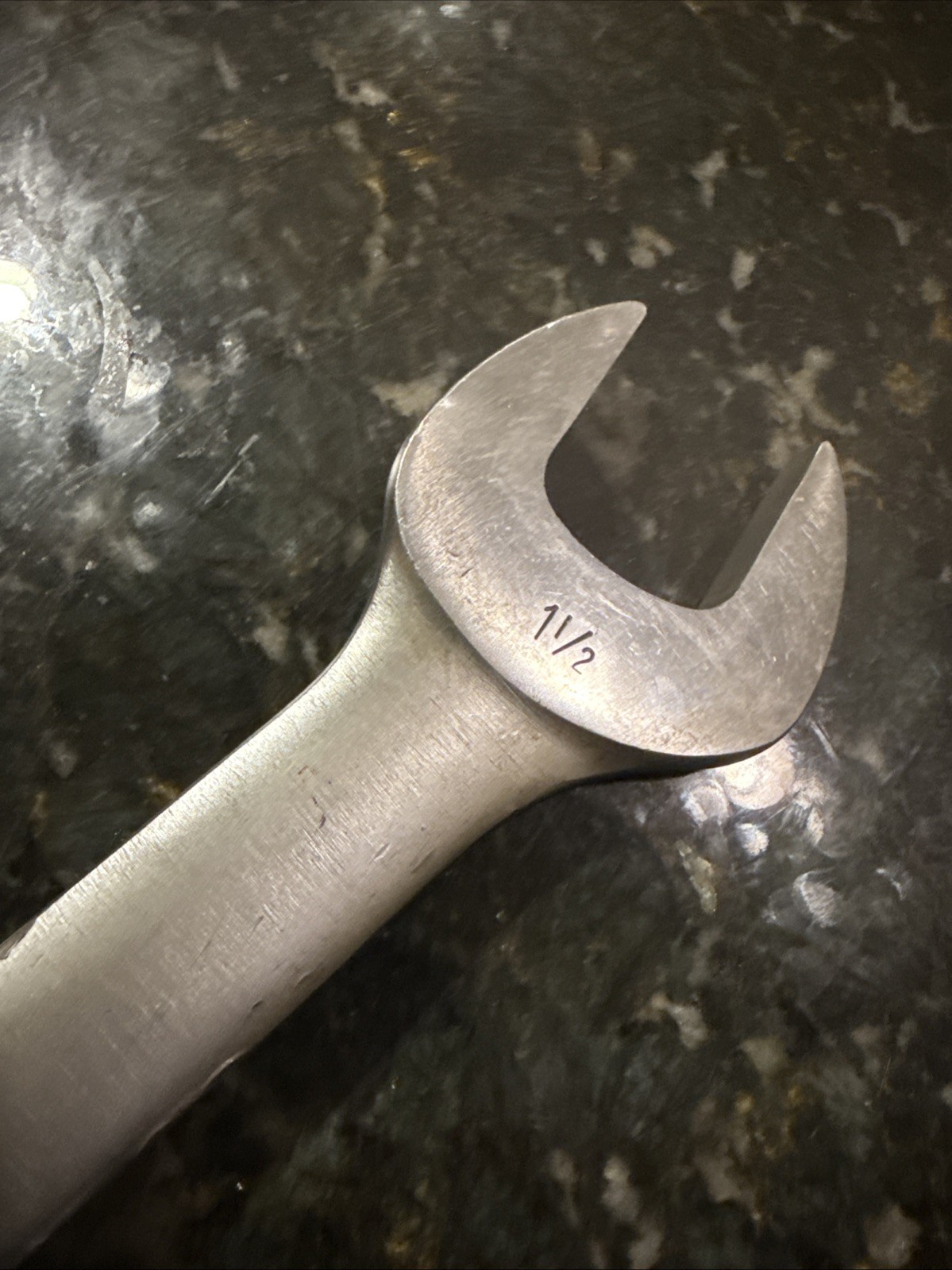 Snap-On OEX-48 Combination Wrench SAE Made in USA 1-1/2” Inch 12 Point Date 1968