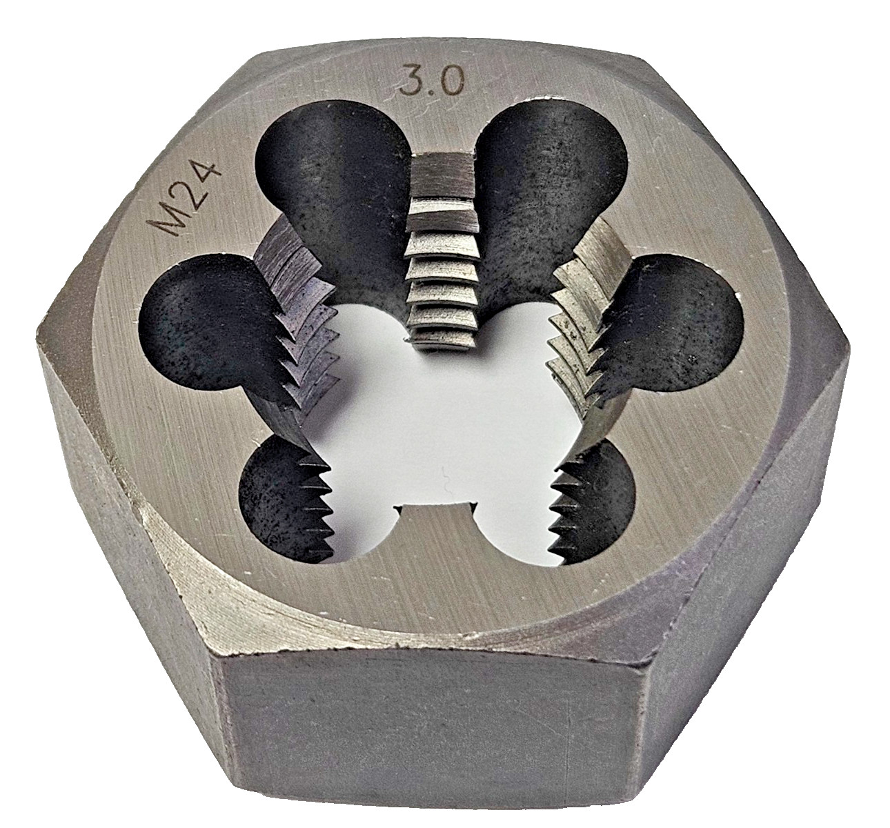 M24 X 3.0 Metric 1-13/16″ Hex Die Irwin Hanson 8569 Rethread Die 24MM CS USA