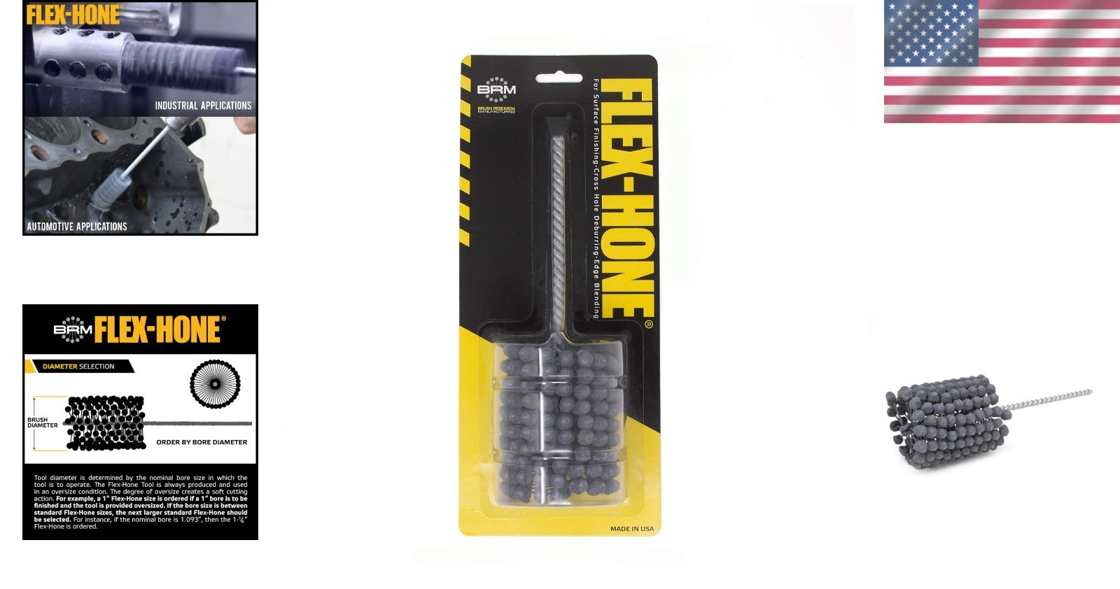 2.5″ 240 Grit Silicon Carbide Flex-Hone