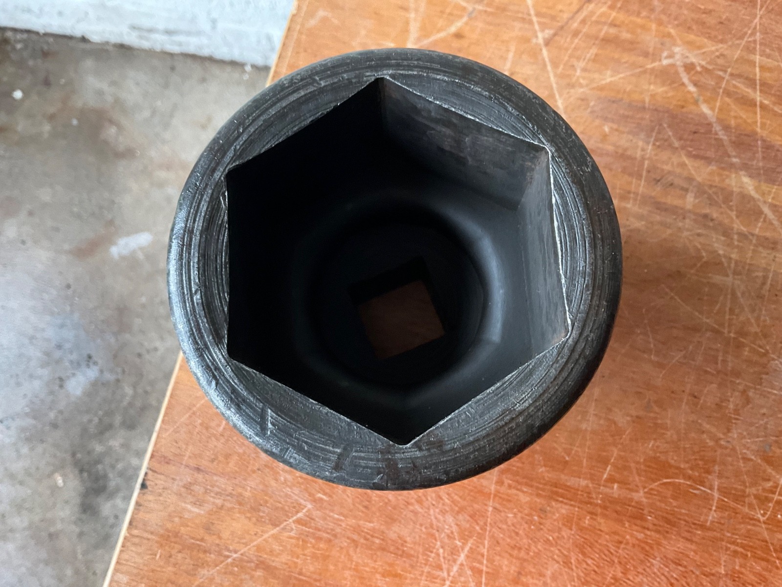 Large Snap On Tools 2 3/4″ Impact Socket 70mm 1″ drive Mechanic # im 883