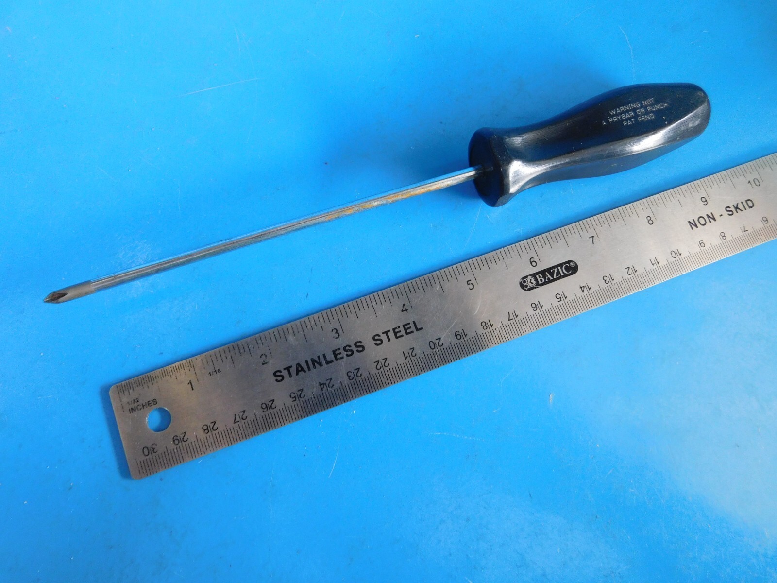USED, SNAP ON TOOLS 6 IN. #1 PHILLIPS SCREWDRIVER, PART #SSDP61