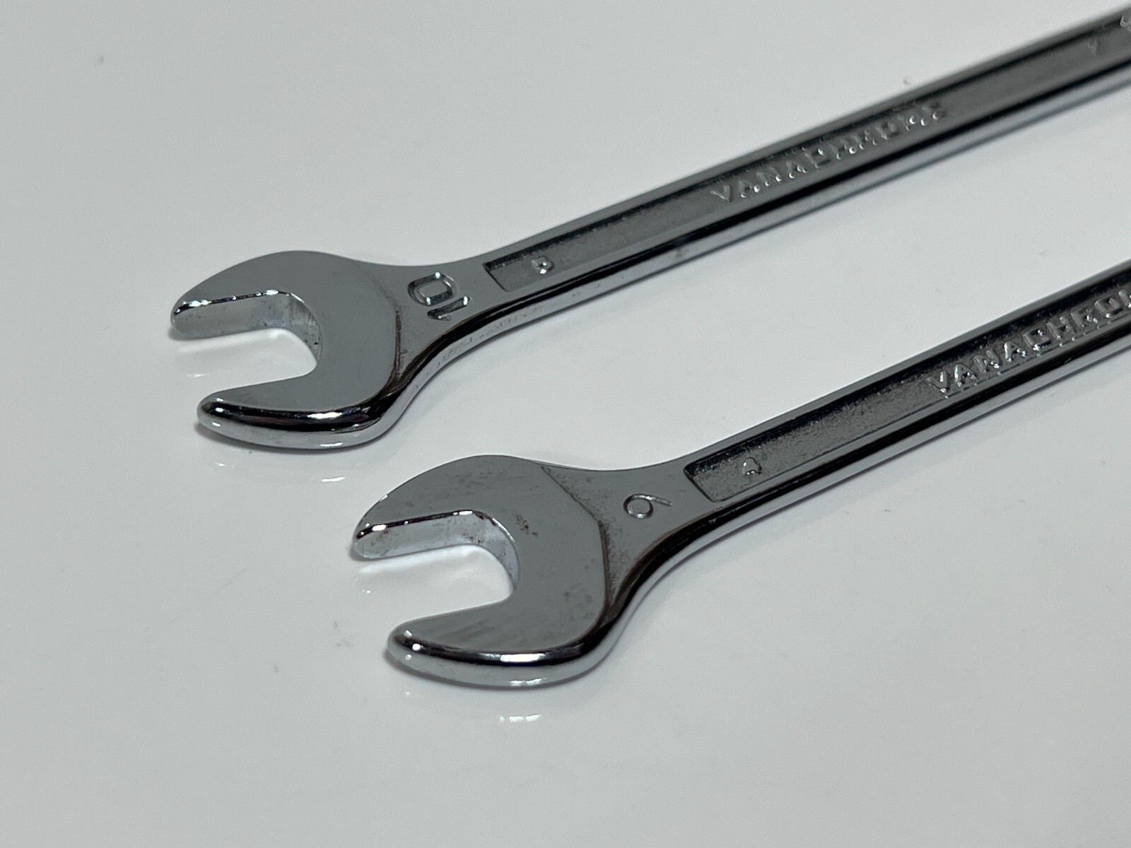 FACOM Tools (Made in France) 2pc No. 4 Metric Open-End Wrench Set – 7mm to 10mm
