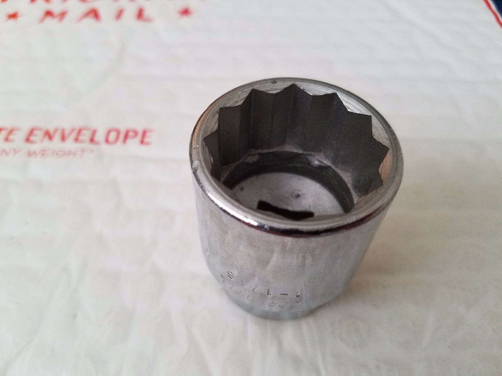 NEW Cornwell T3134 1-1/16″ 12pt 1/2″ Drive Socket