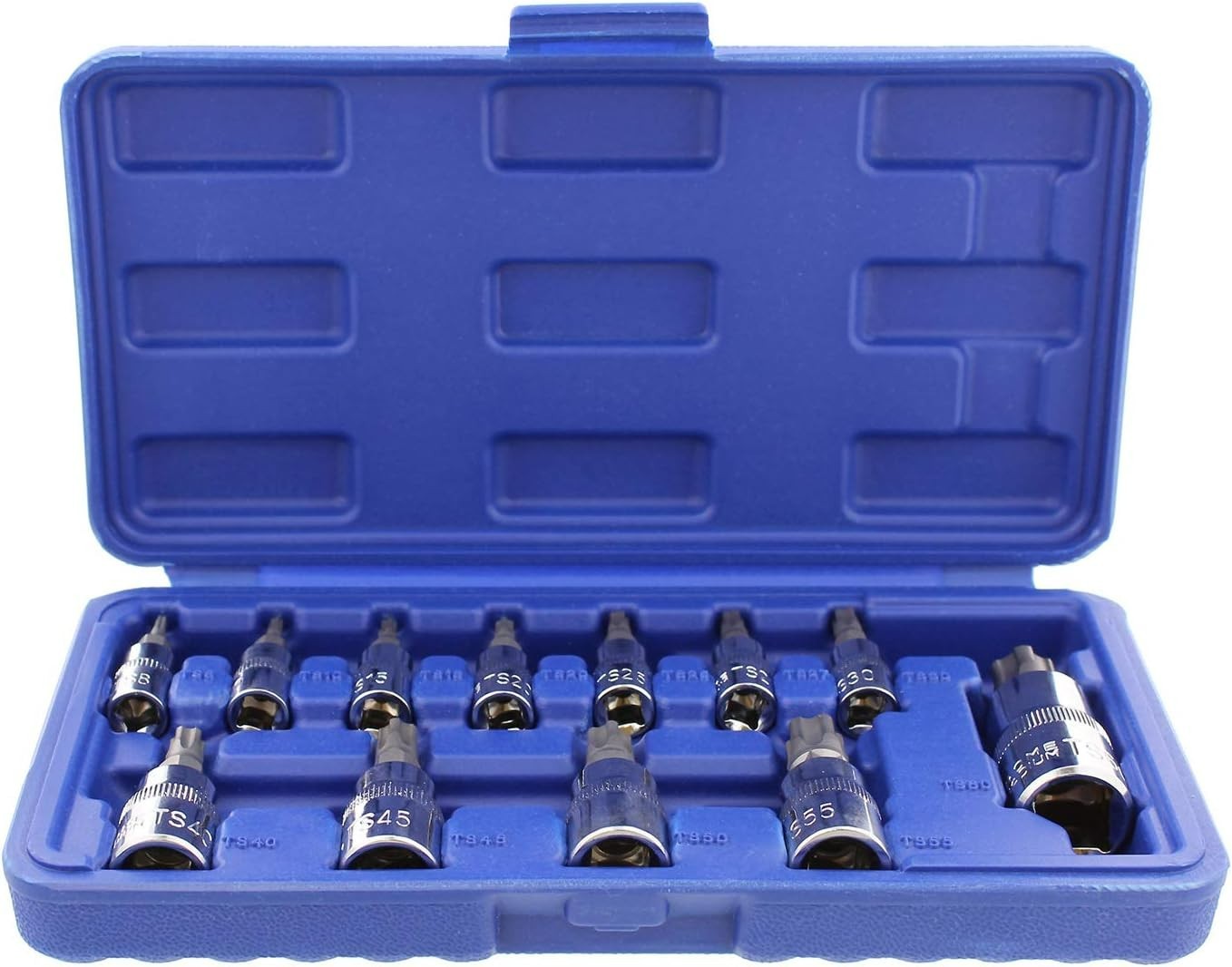Precision Torx Plus Socket Set – 12 Tamper Proof Bits for Euro & Japanese Cars