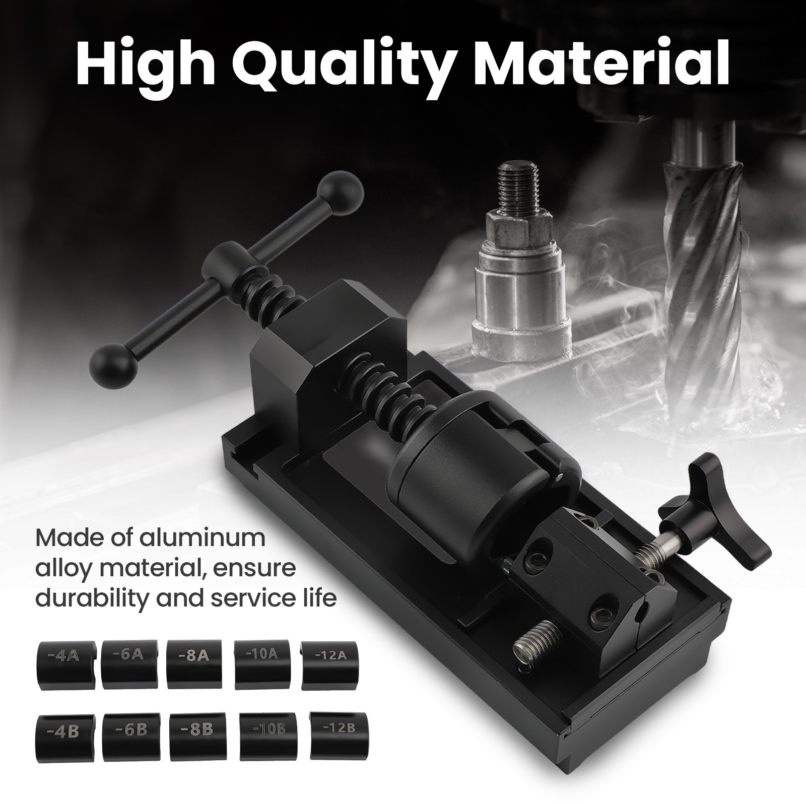 4AN -12AN Aluminum AN Hose Install Tool Fuel Line Fittings Installation Tool