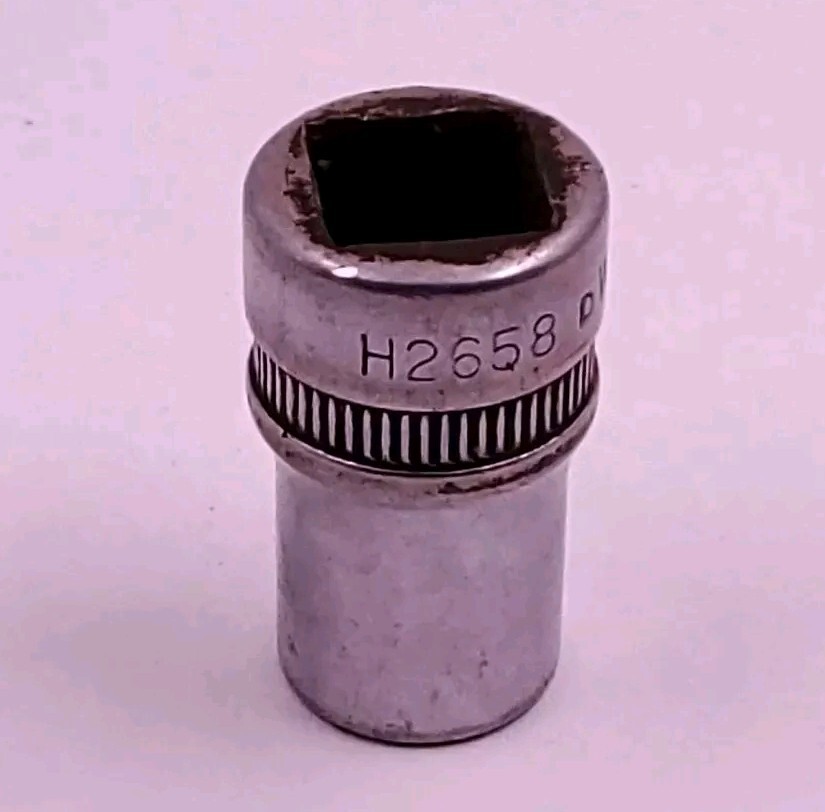 Wizard H2658 1/2″ Drive 12-Point 1/2″ Socket Chrome SAE
