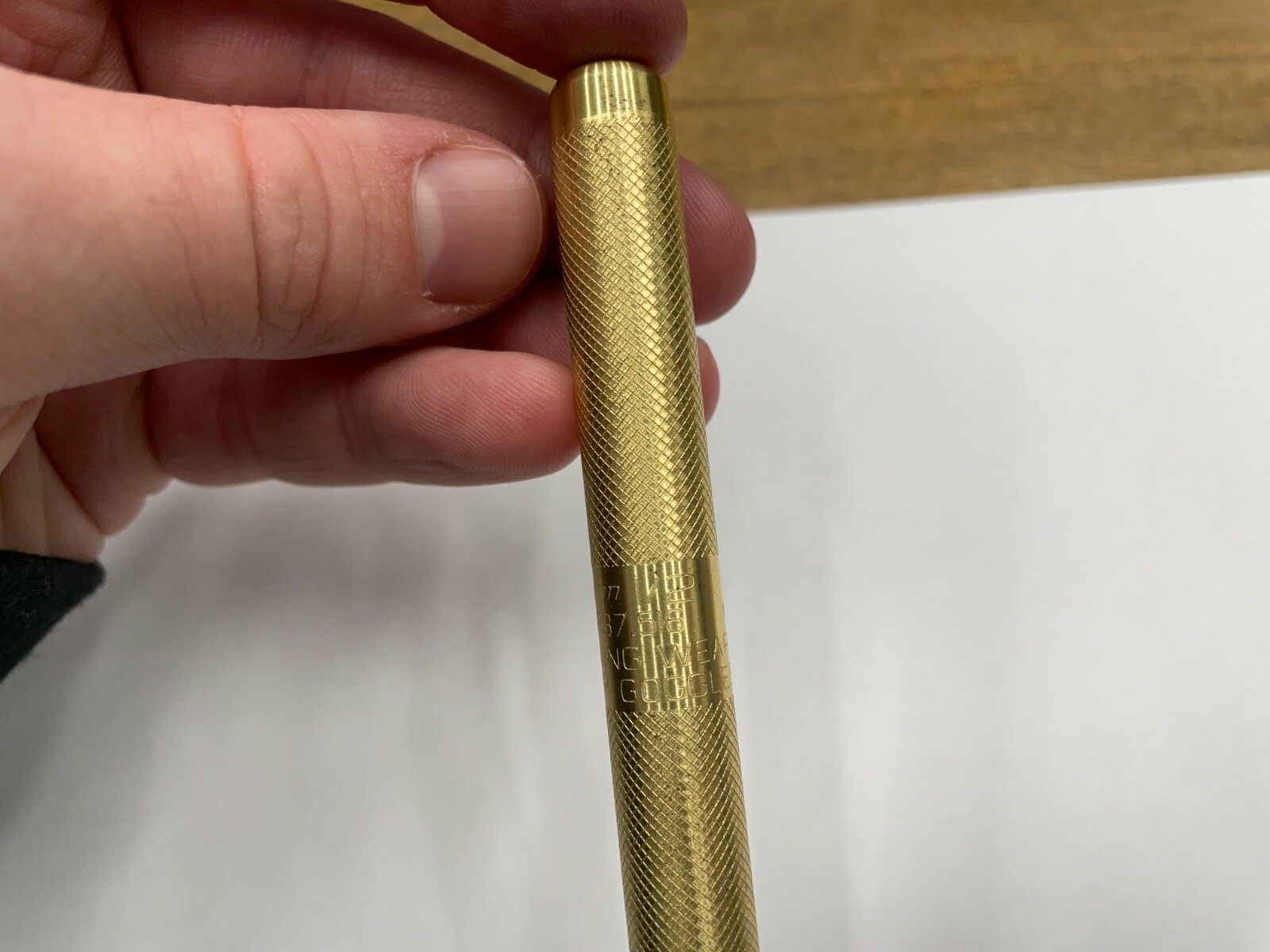 Snap-on Tools USA NEW 7-1/2″ Length 1/2″ Diameter BRASS Drift Punch PPB7.516