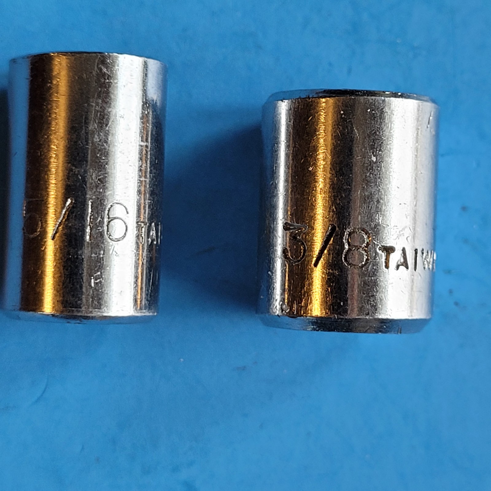 Vintage 2 Double Square 8 Point, 1/4″ Drive, 5/16″ & 3/8″, Taiwan Made