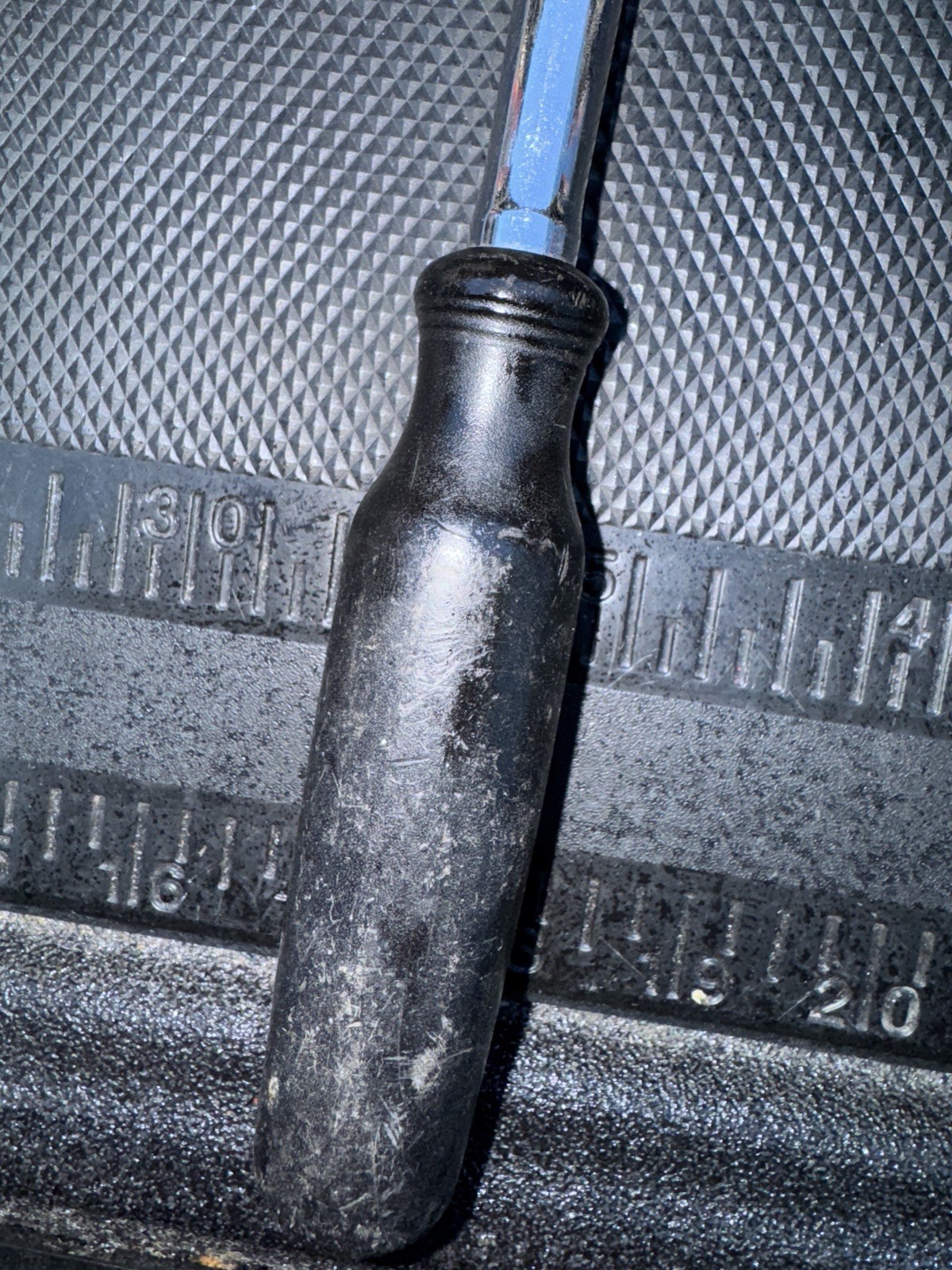 Craftsman 12″ Flex Head Ratchet 3/8″ Drive Black 44836 VU USA Fresh Rebuild