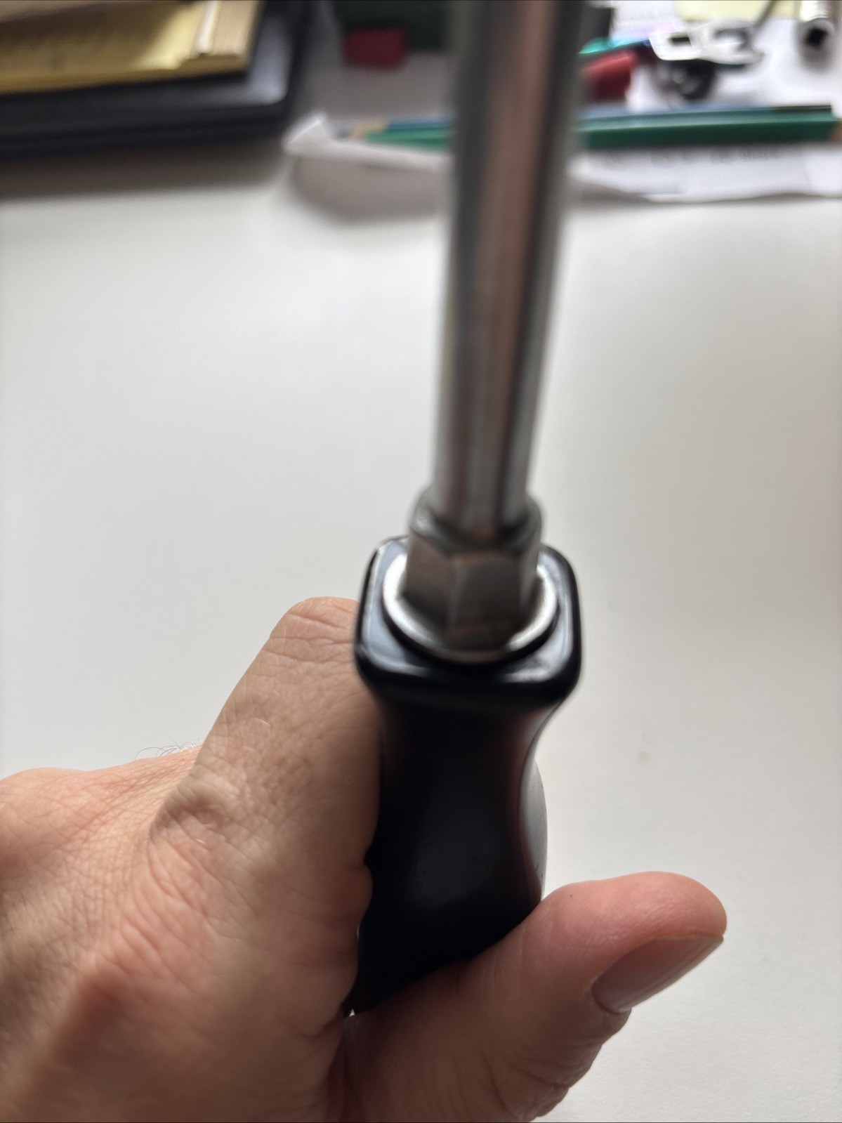 Snap-on SSDP64 No. 4 Phillips Head Screwdriver Black Hard Handle 10.5″ 🇺🇸