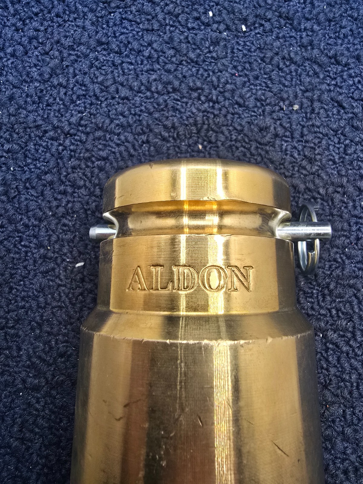 Aldon Square Drive 6 Point Bronze Tank Car Socket 1-7/16″