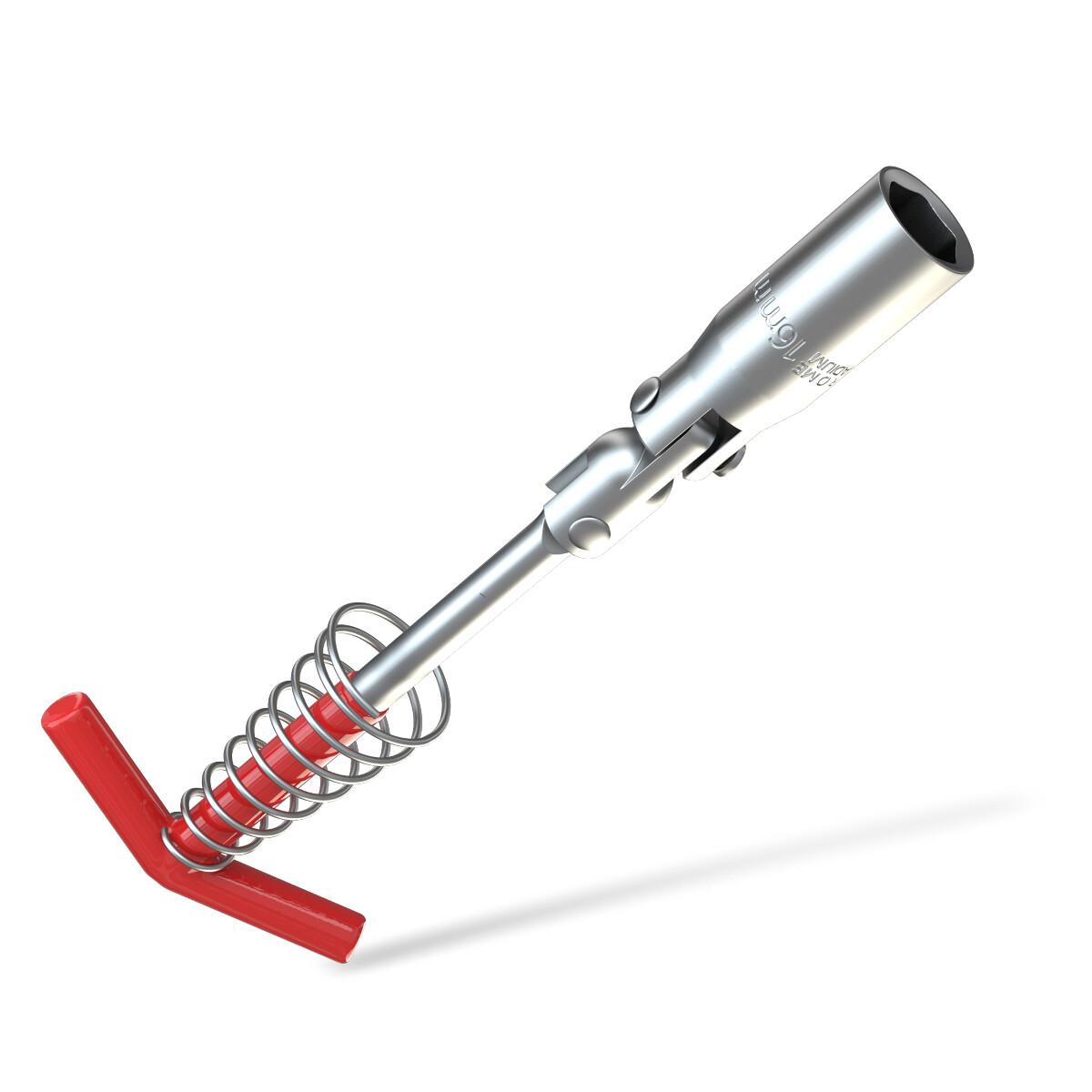 Spark Plug Removal Tool 16mm 5/8″ T-Handle Flexible Spanner Socket