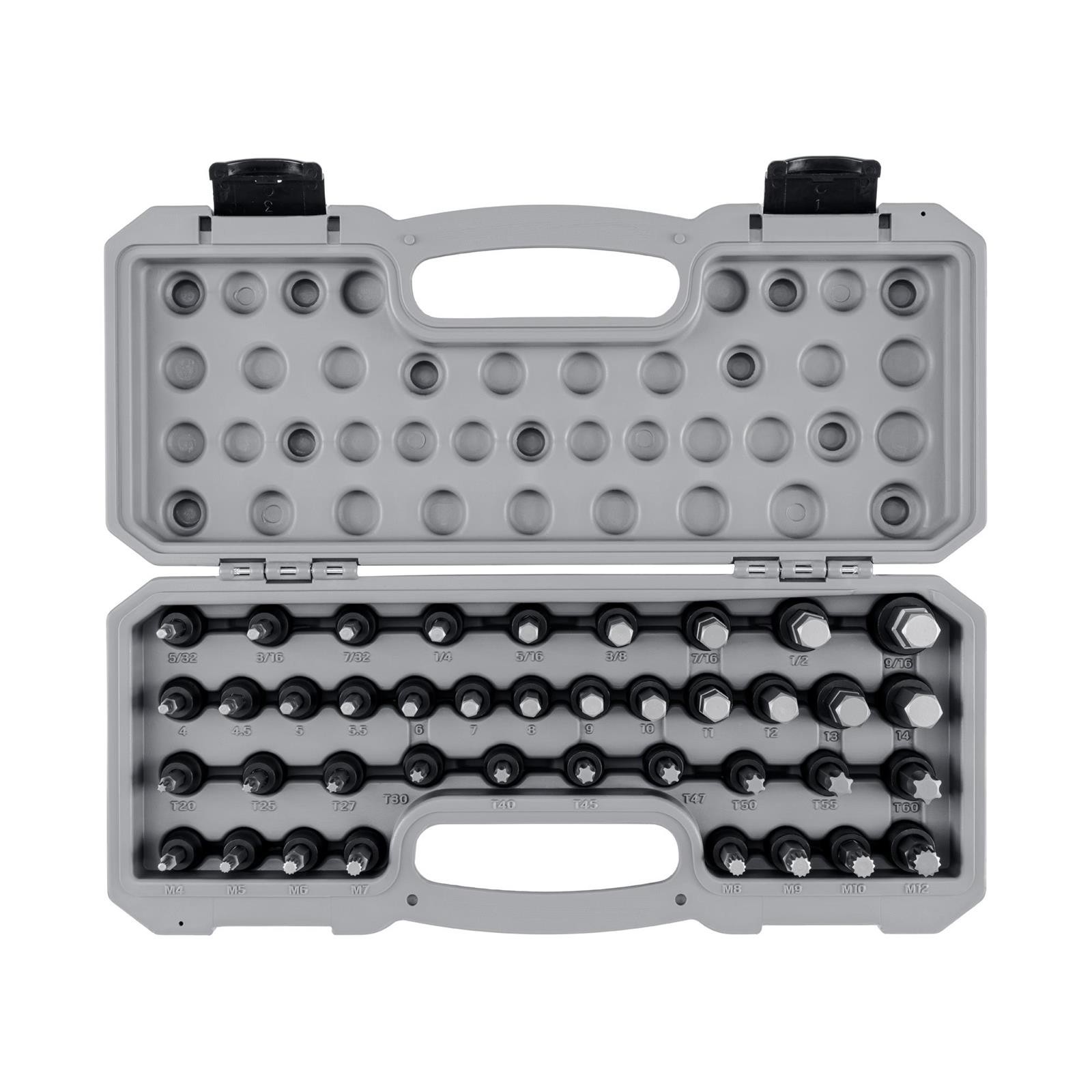 Tekton SIB91301 3/8″ Drive Hex, Torx, Triple Square Socket Set