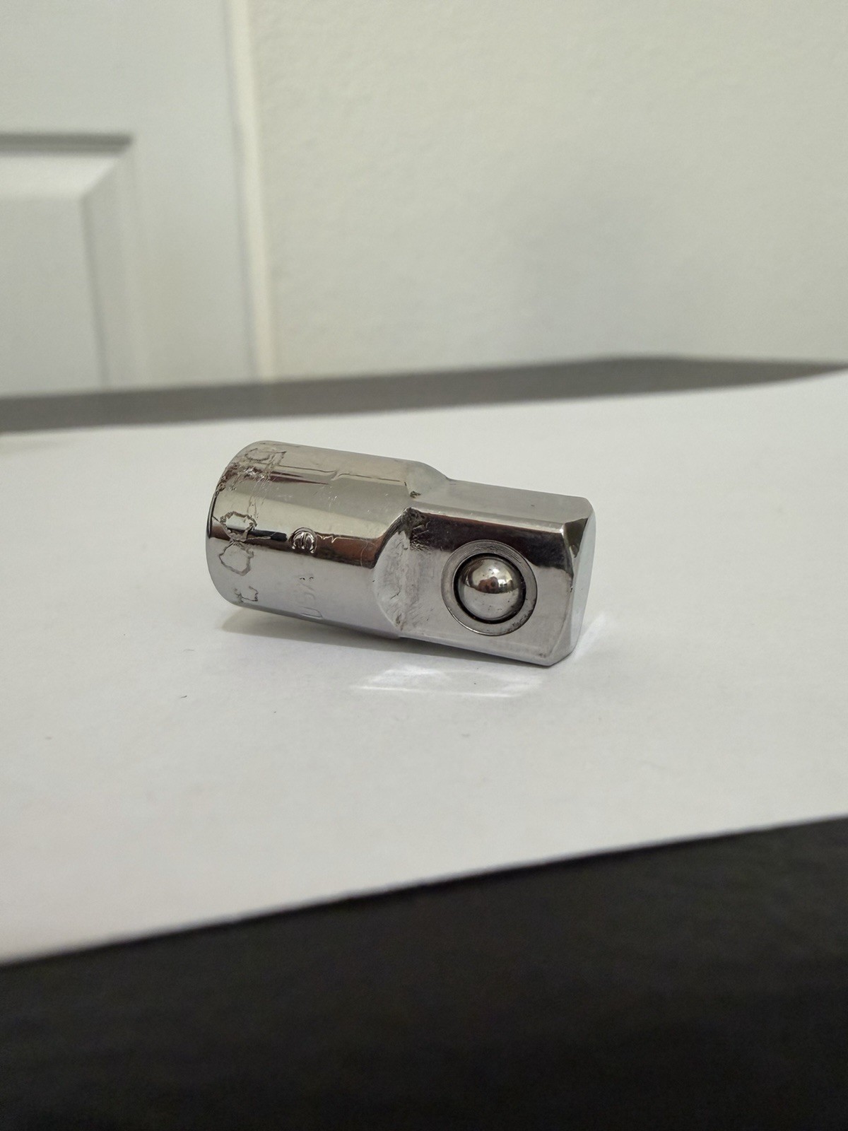 Snap-on TA3 1/4” Internal To 3/8” External Drive Socket Adapter Chrome USA