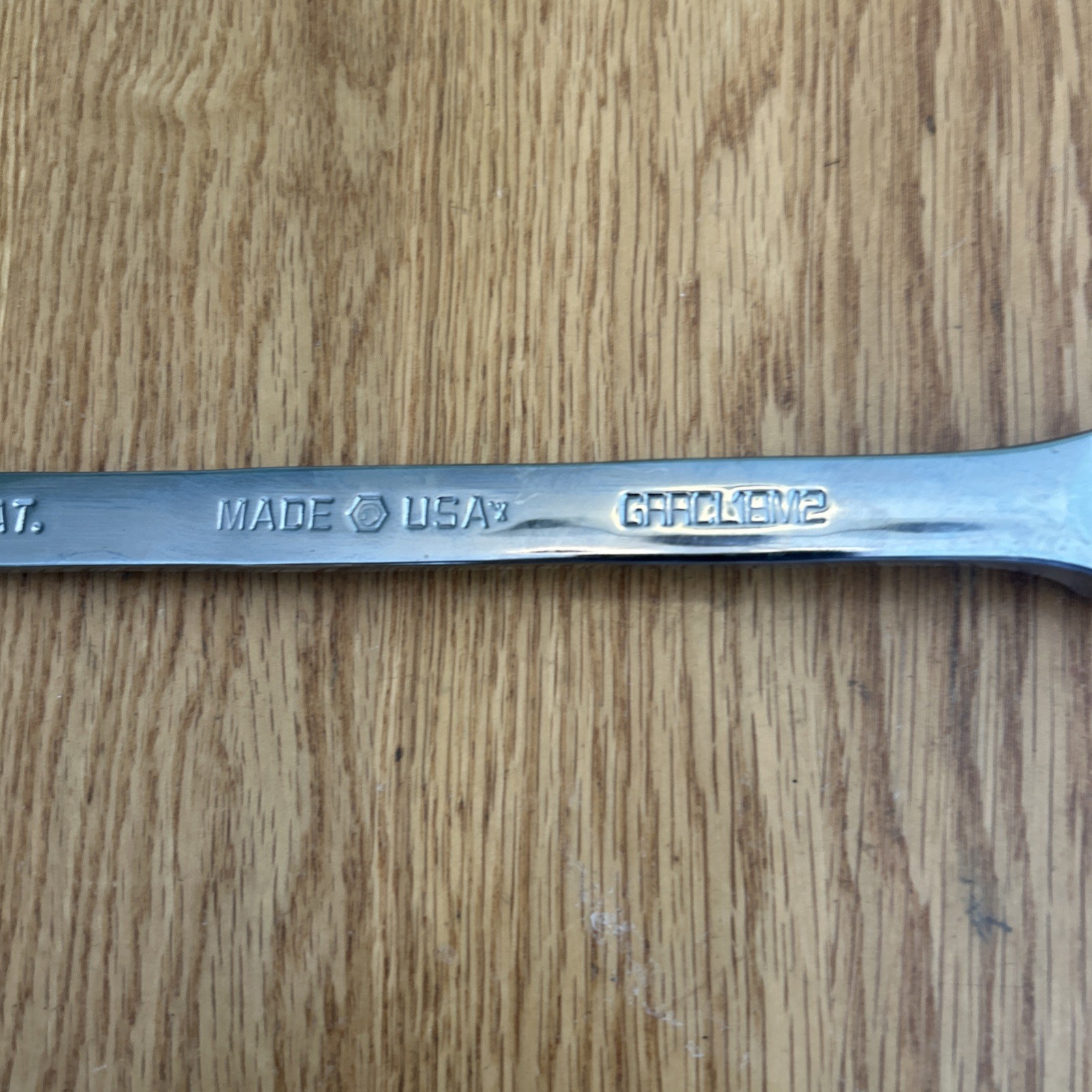MATCO TOOLS – 18mm Reversible Ratcheting Combination Wrench,12pt, GRCL18M2