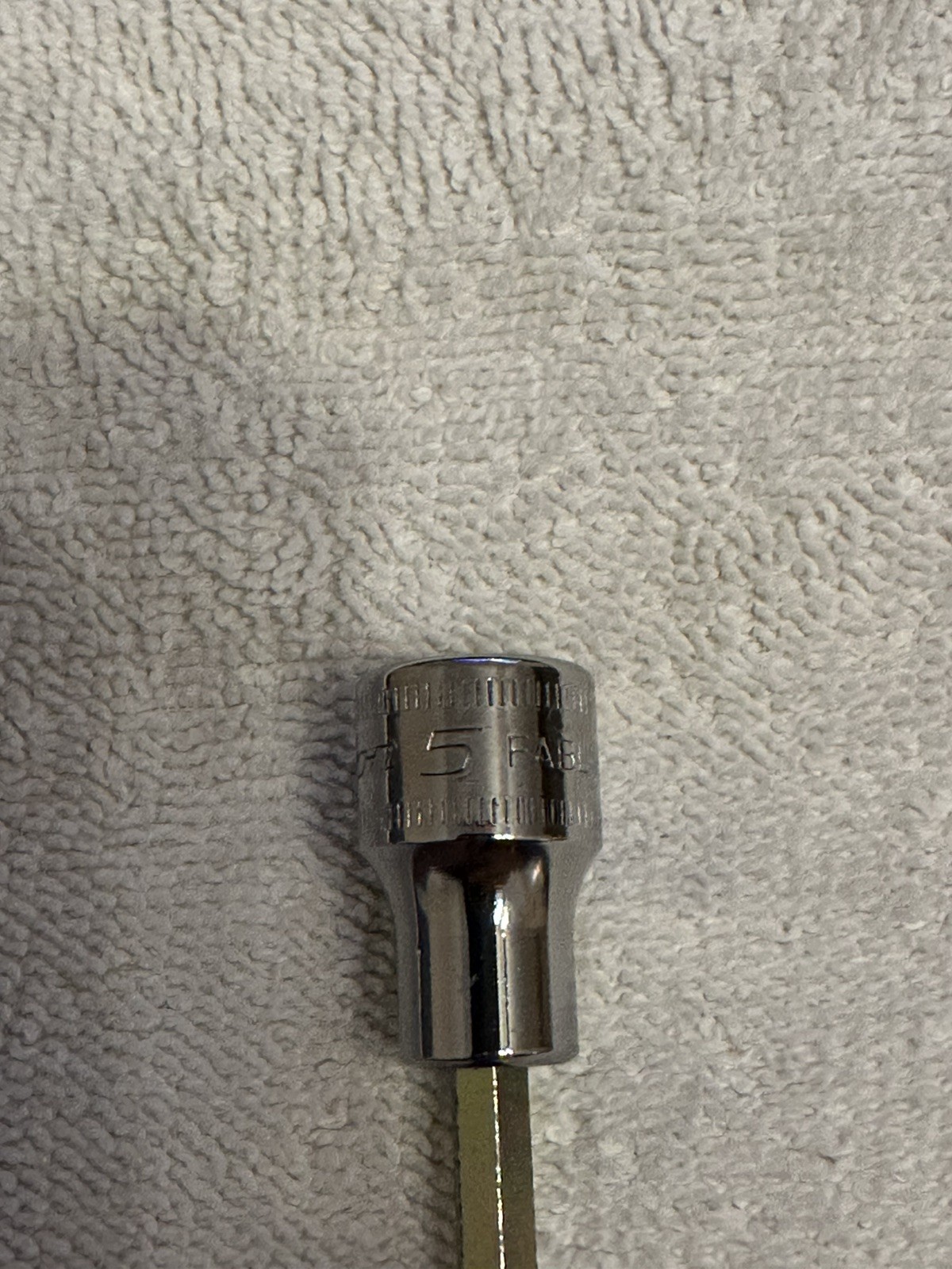 Snap-on Tools USA NEW 3/8″ Drive 5mm Metric Long Length Ball Hex Socket FABLM5E