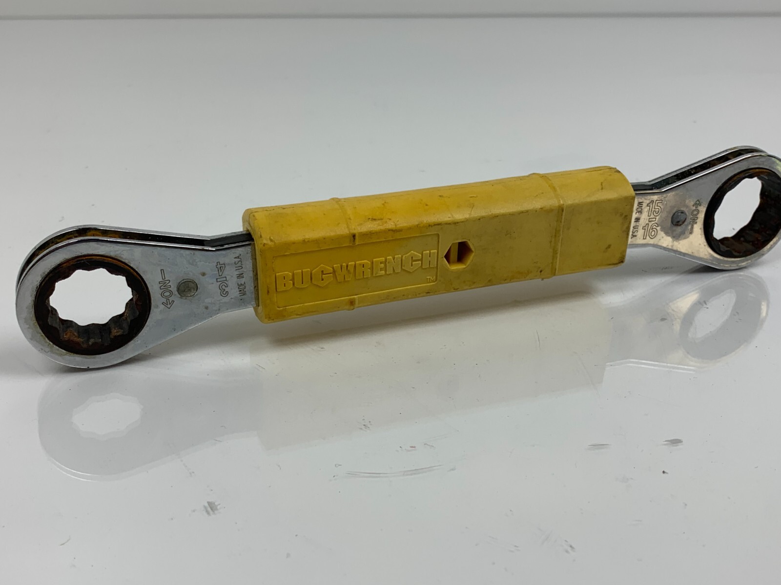 Rauckman Bugwrench BW-2241S 3/4″ x 15/16″ Ratcheting Bug Wrench for Lineman