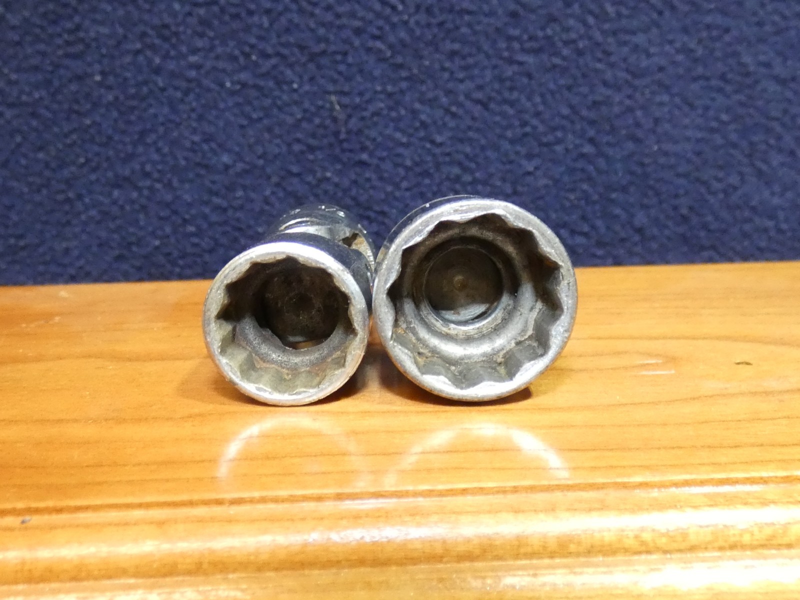 Snap On FVU16 1/2″, FU20A 5/8″ Swivel Sockets 3/8 Drive 12 Pt USA #BH