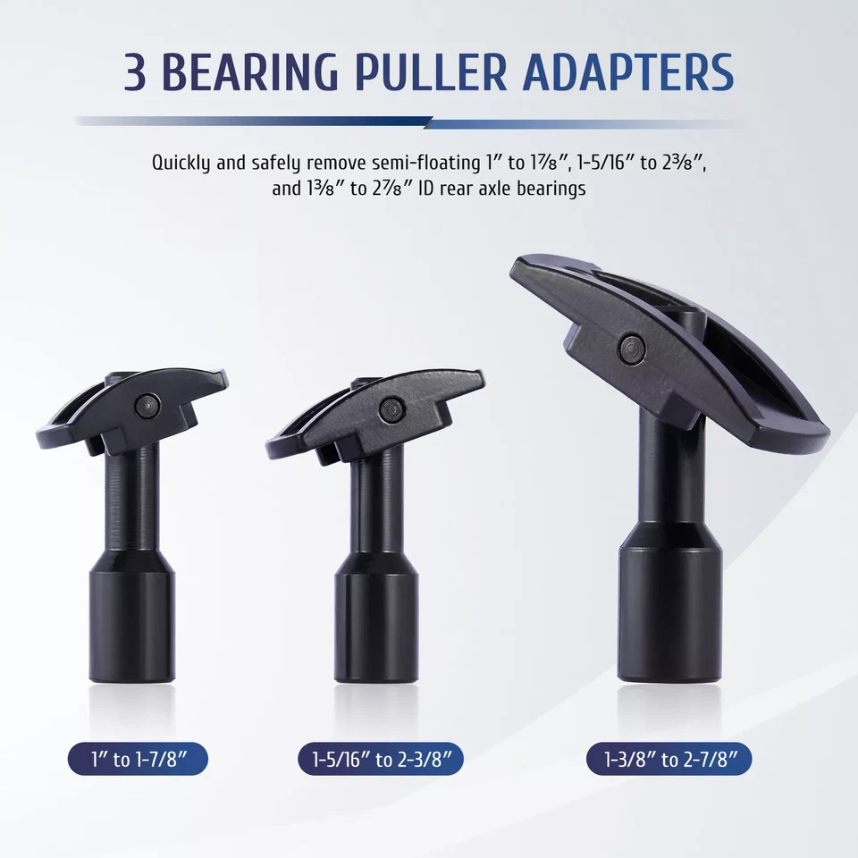 8PC Rear Axle Bearing Seal Removal Tool Slide Hammer Puller Set with Adapters
