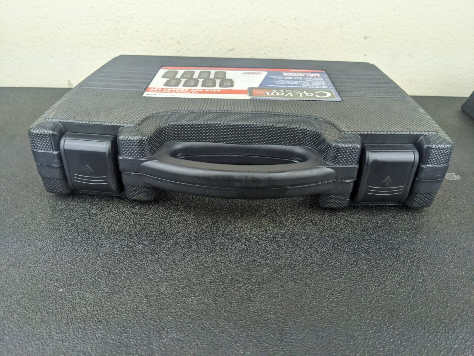 #bm646 CAL VAN TOOLS 976 12-POINT METRIC IMPACT AXLE NUT SOCKET SET
