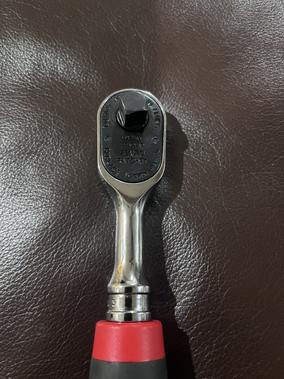 Snap On Tools New 2023 FH100 3/8″ 100 Tooth Low Profile Head Soft Grip Ratchet
