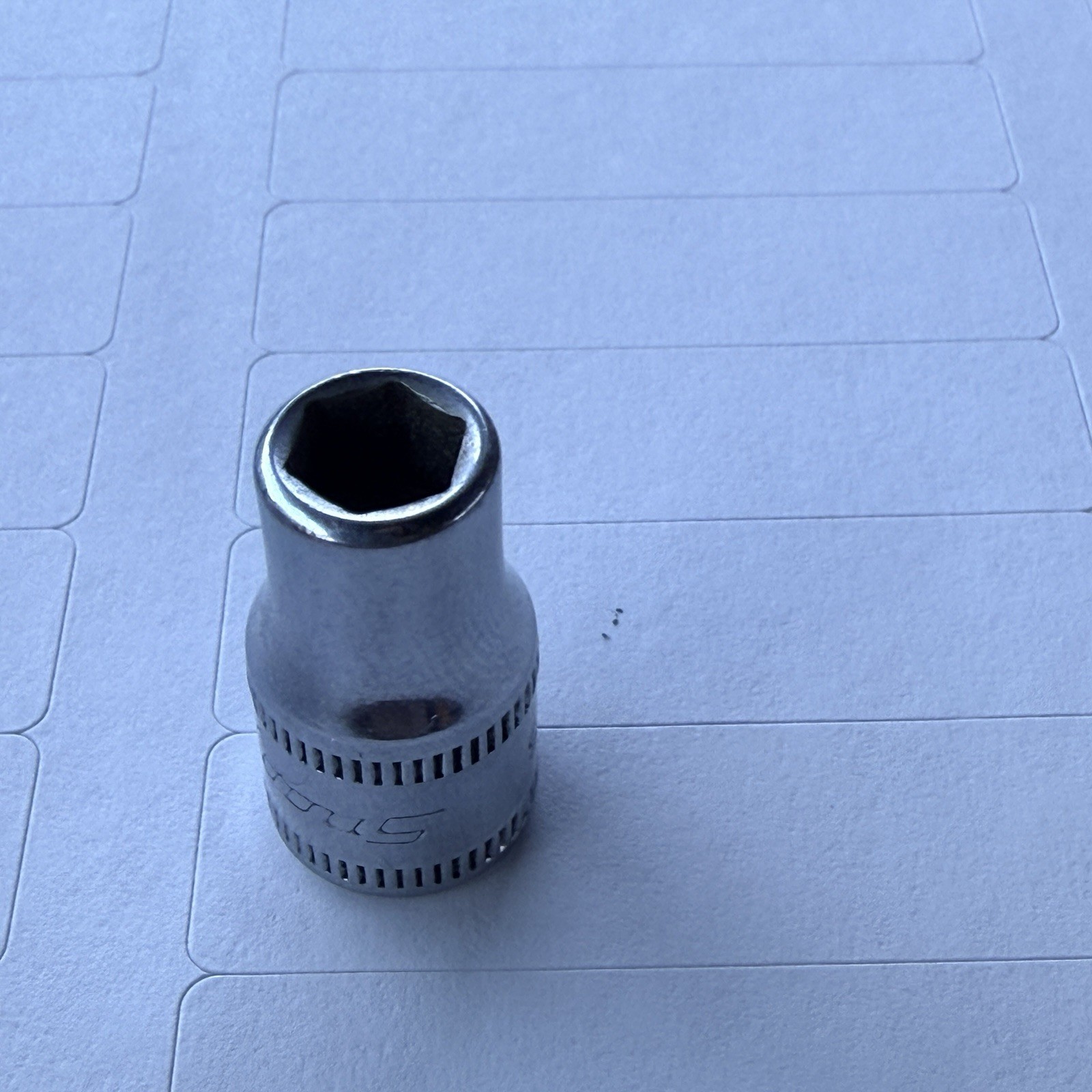 SNAP ON 6mm 1/4″ Drive 6 Point Shallow Chrome Socket TMM6 Flank Drive – USA