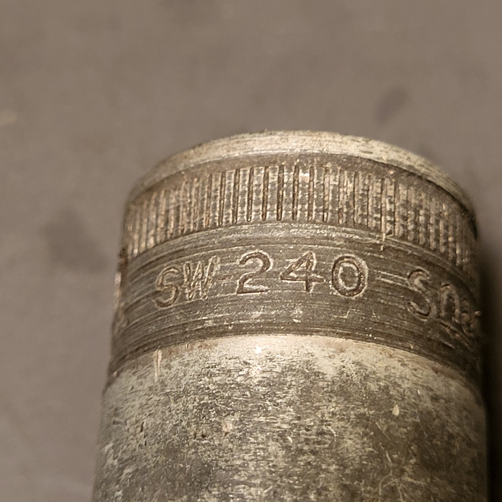 Snap On WW2 1945 G date code 1/2” drive sockets 4 pieces 3/4” 9/16” 1/2” 7/16”