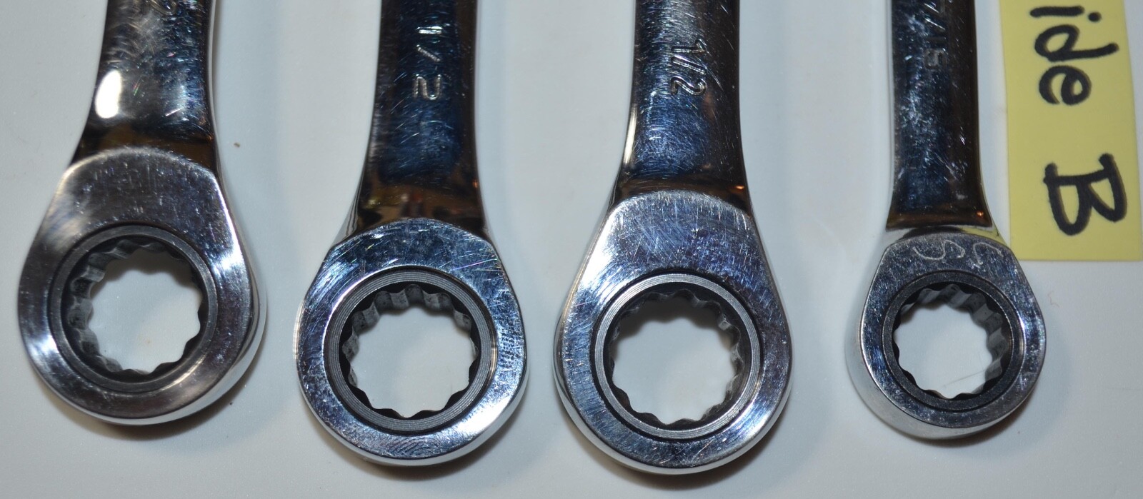 Combination Ratchet Wrenches 7 Pre-owned