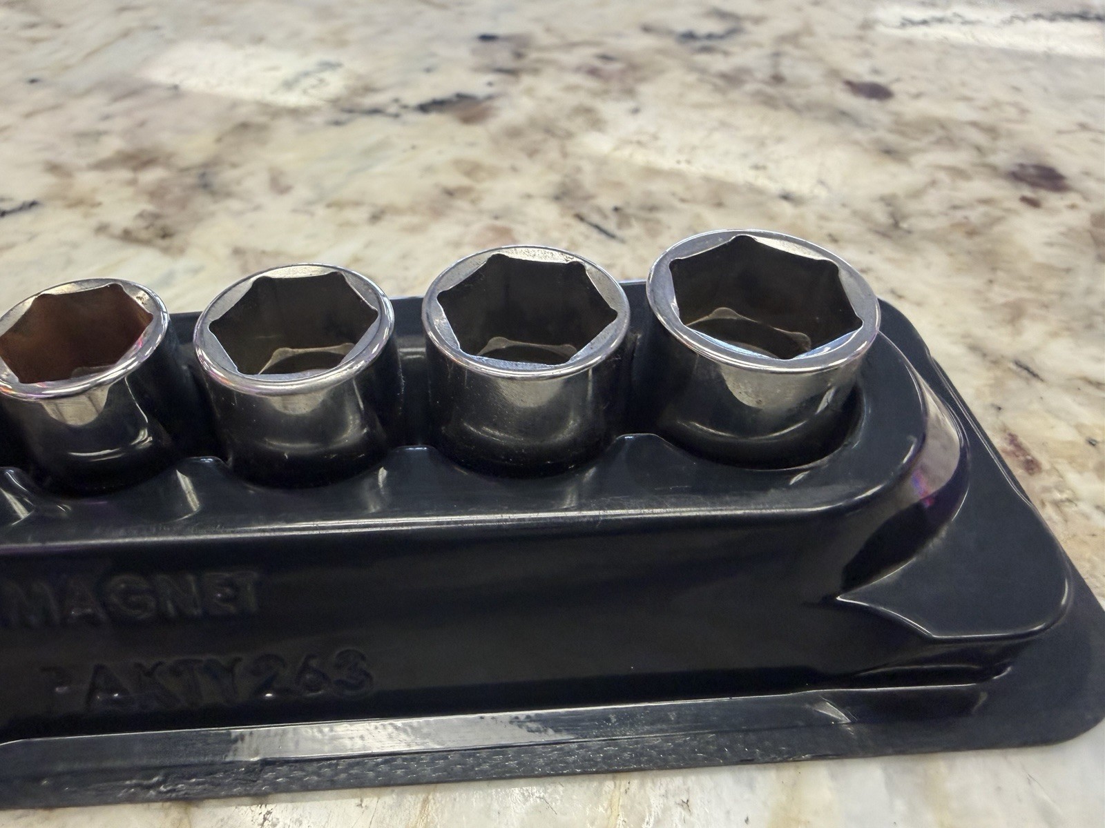 Snap-On Tools TMM 6 Point Metric ¼» Drive Shallow Socket Set of 12 Excellent!