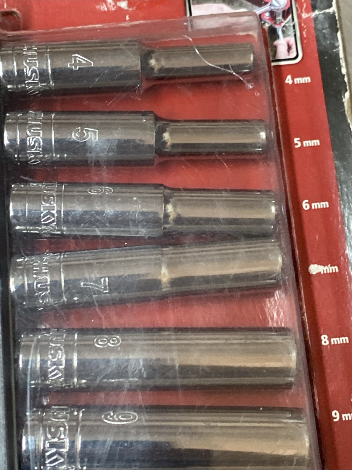 Husky1/4 in. Drive Deep Metric Socket Set (10-Piece)