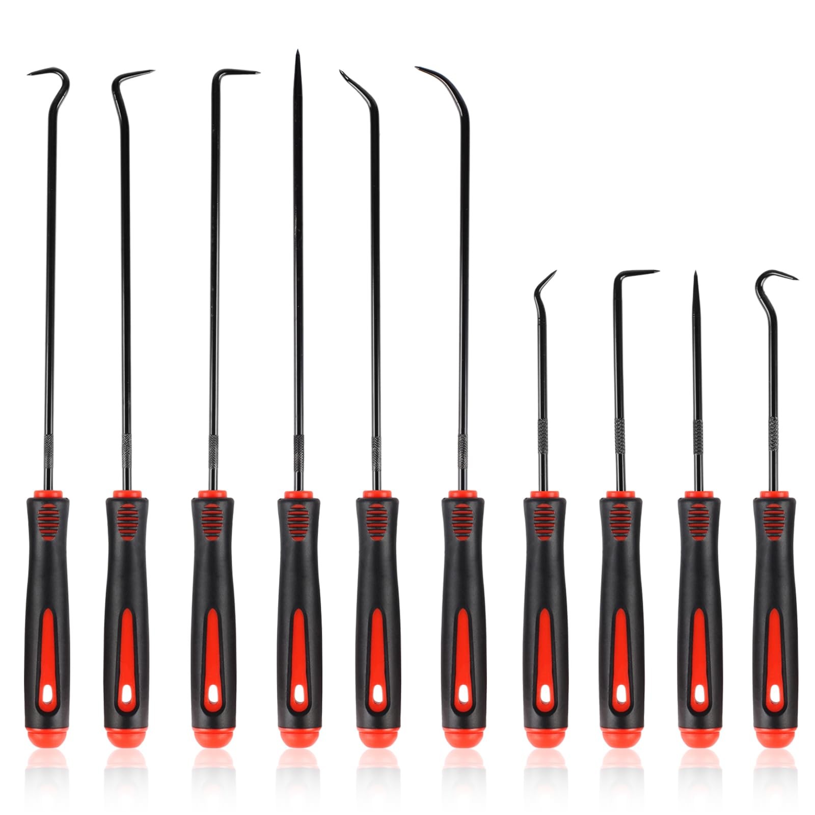 Rindion 10PCS Pick Set Mechanic, Hook and Tool with Non-Slip Grip,…