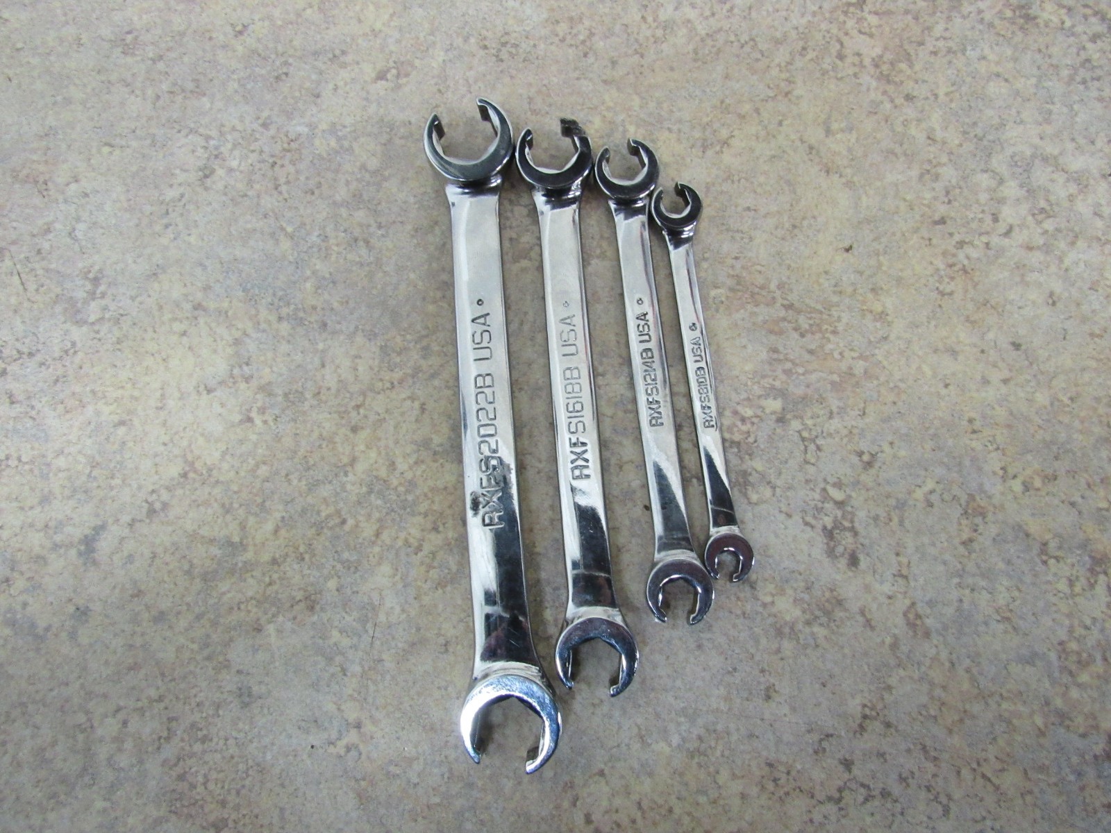 Snap-On Tools SAE Double End Flare Nut Wrench Set RXFS USA