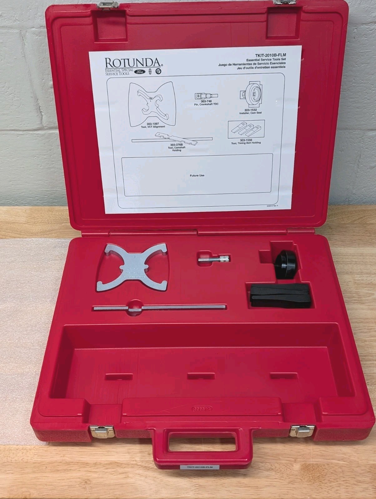 Ford Rotunda OTC TKIT-2010B-FLM 1.6L Engine Service Tool Set