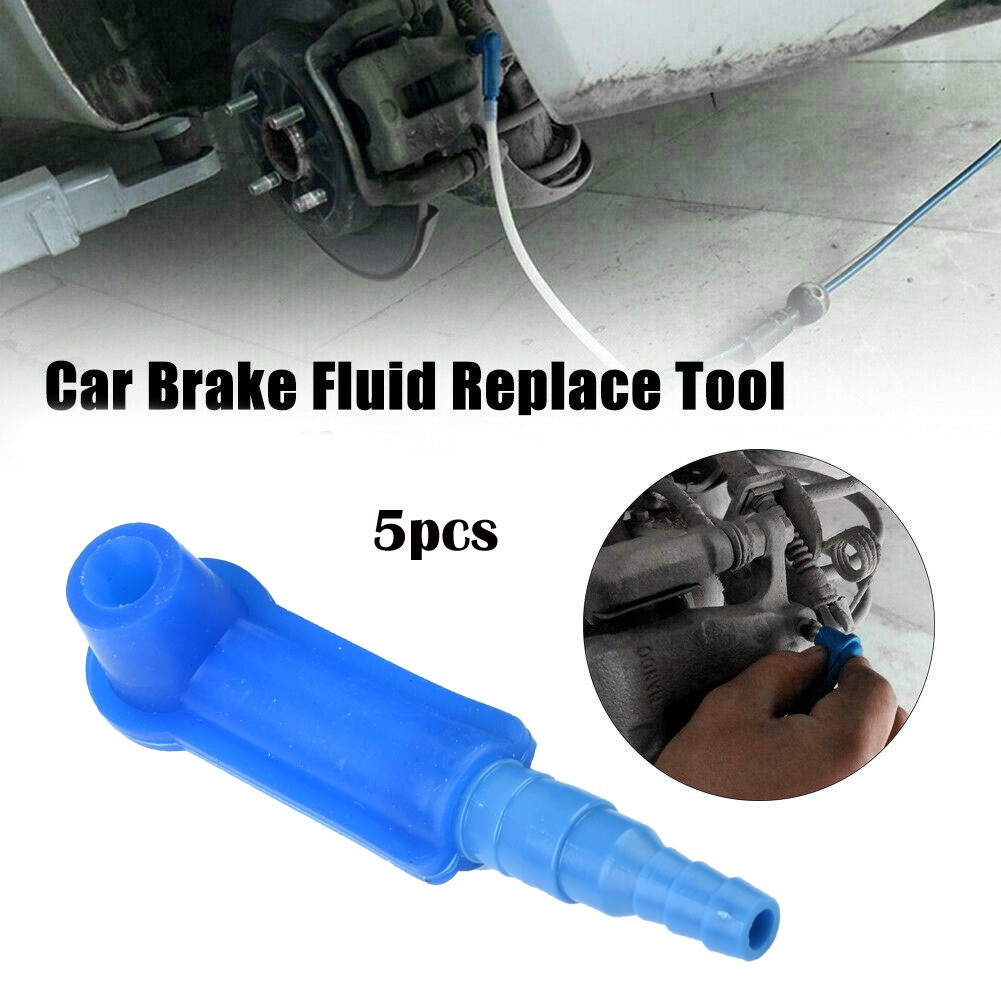 5 Pcs/Set Auto Car Brake Fluid Replacement Tool Pump Oil-Bleeder Change Air Kit