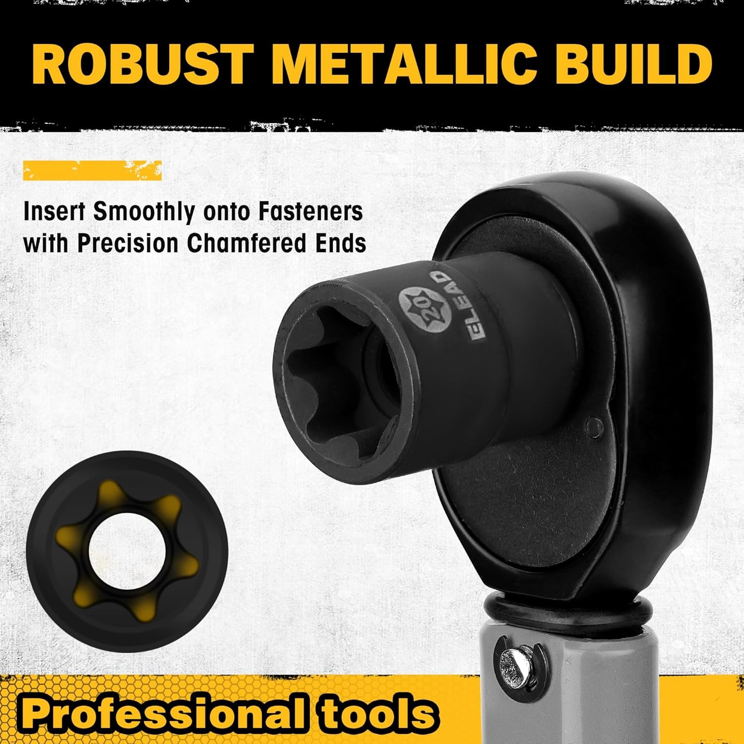 31-Piece Torx Bit Socket Set: Premium CR-V & S2 Alloy Steel, Star One Size