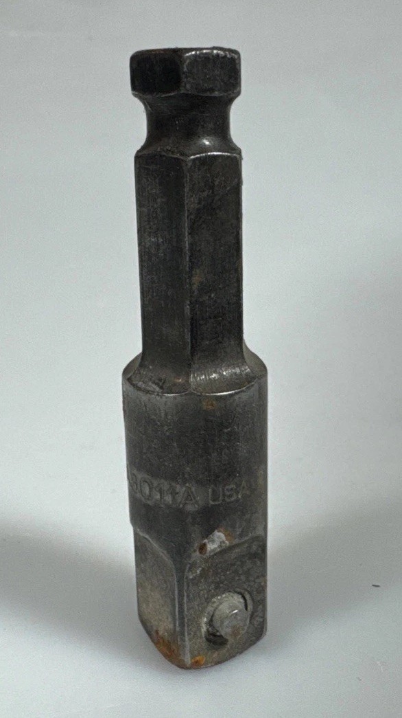 Snap On 7/16″ Hex 1/2″ Drive Locking Pin Power Hex Shank A3011A