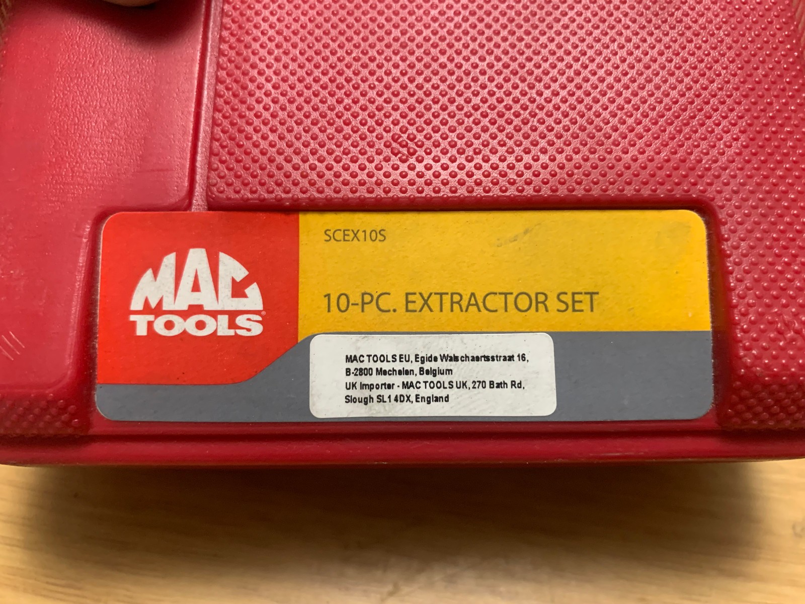 Mac Tools 10-PC. Multi-Spline Screw Extractor Set SCEX10S