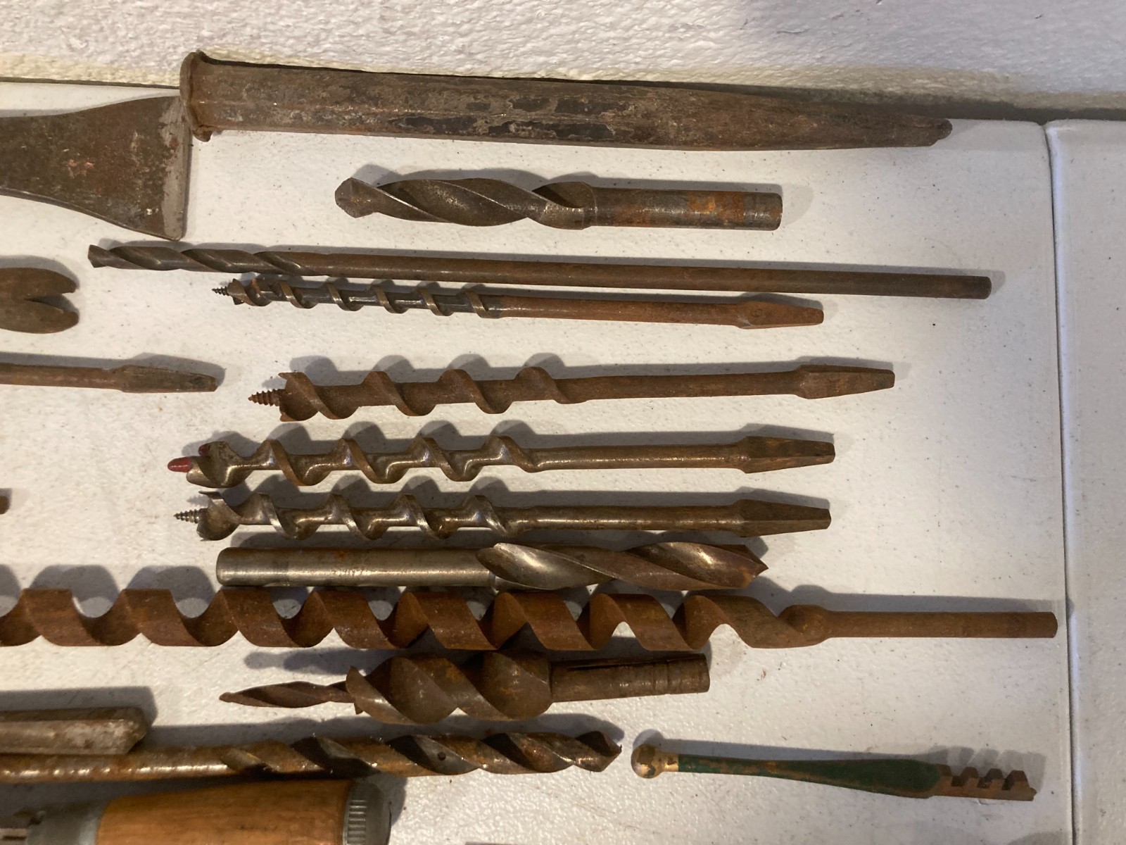 Vintage Tool Lot w/ Master Mechanic Metal Toolbox Wrenches Files